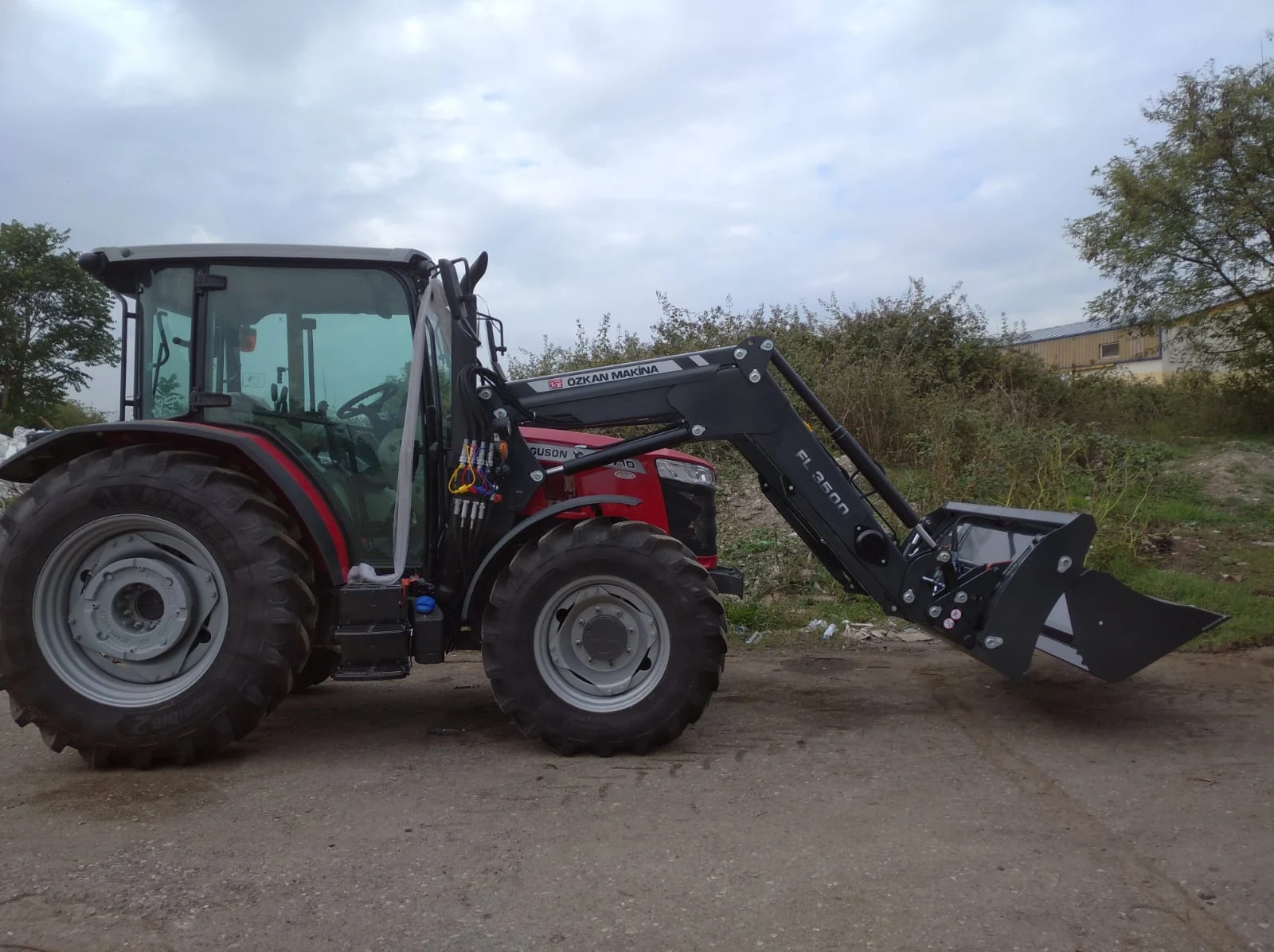 Massey Ferguson 4710M Özkan Makina uygulama 2