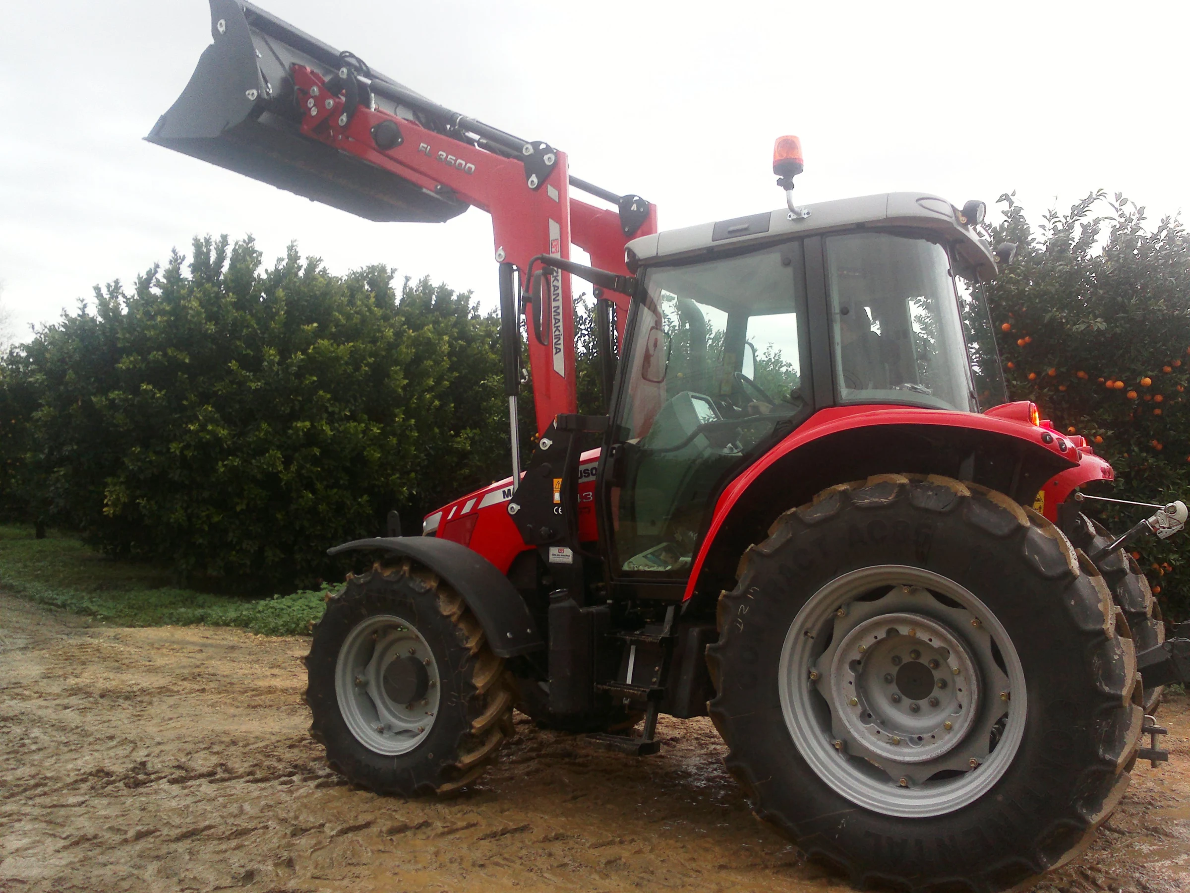 Massey Ferguson 5430 Özkan Makina uygulama 2