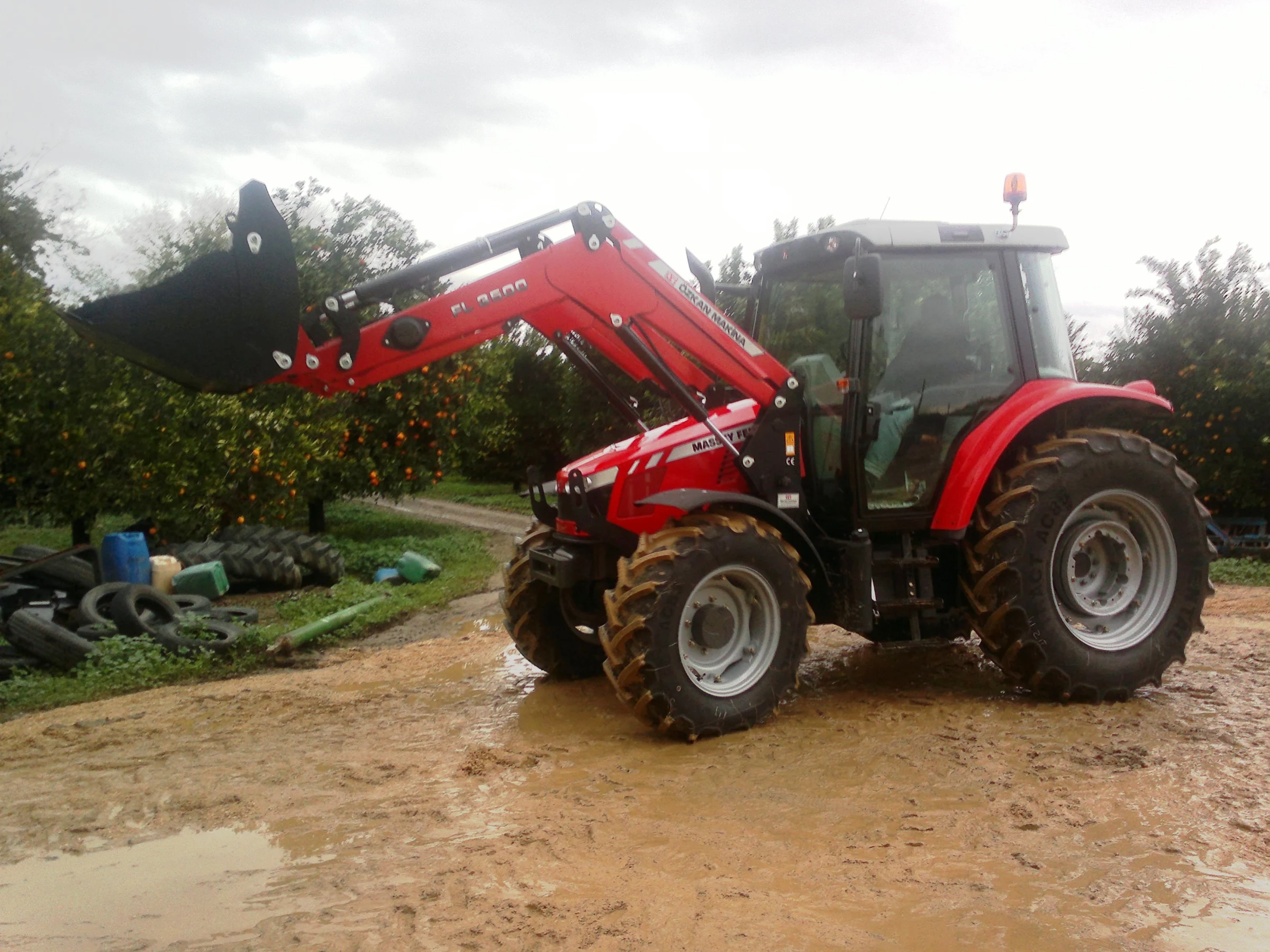 Massey Ferguson 5430 Özkan Makina uygulama 3