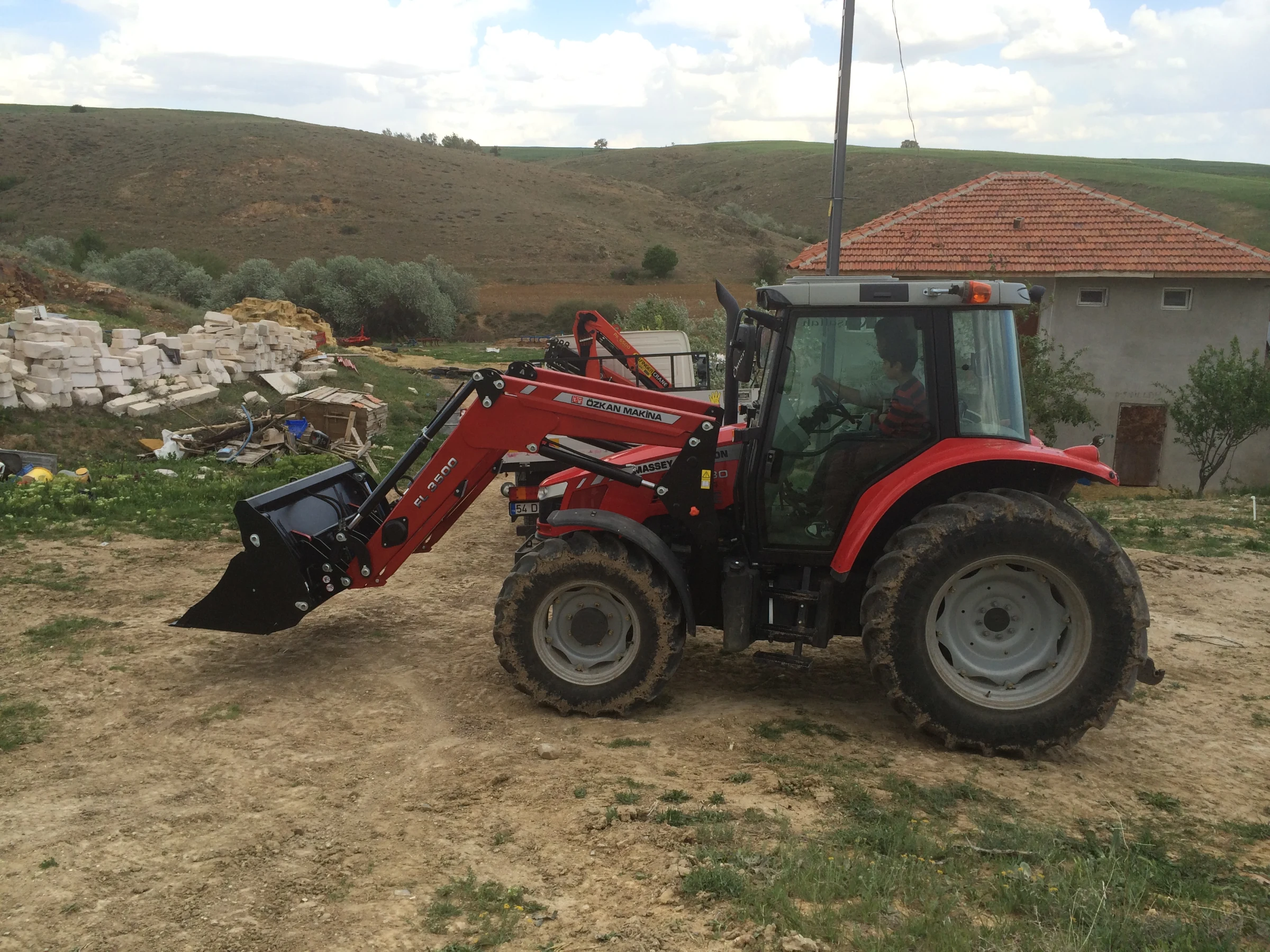 Massey Ferguson 5430 Özkan Makina uygulama 7