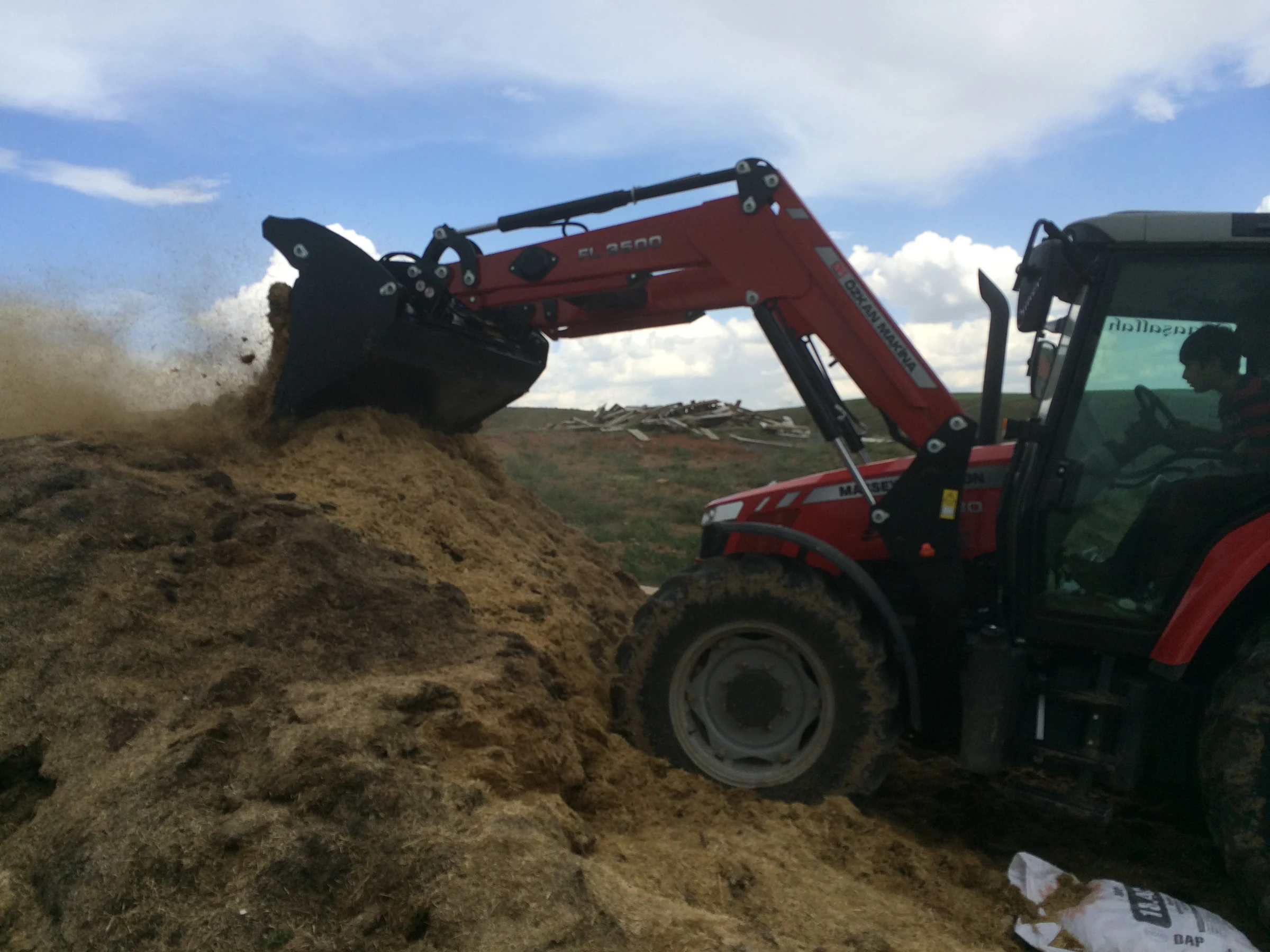 Massey Ferguson 5430 Özkan Makina uygulama 8