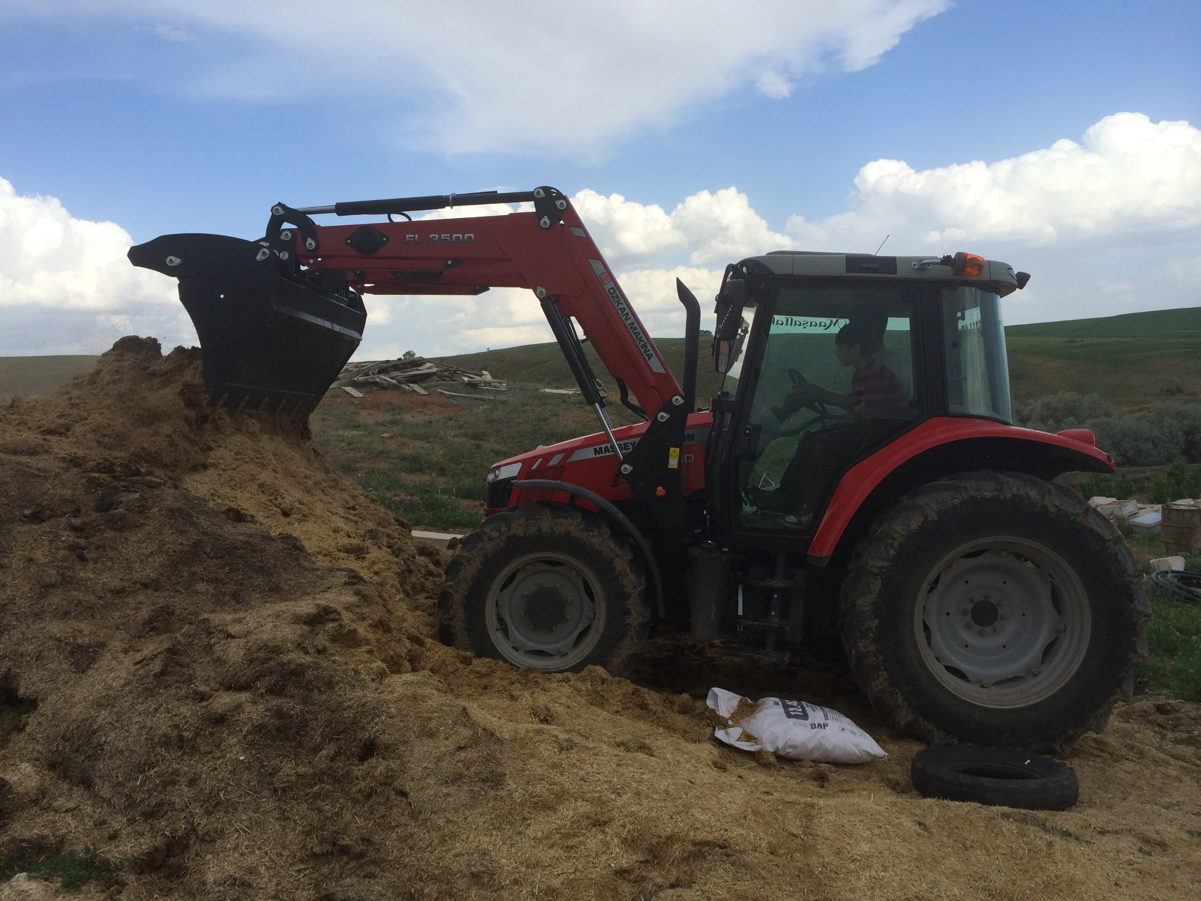 Massey Ferguson 5430 Özkan Makina uygulama 9