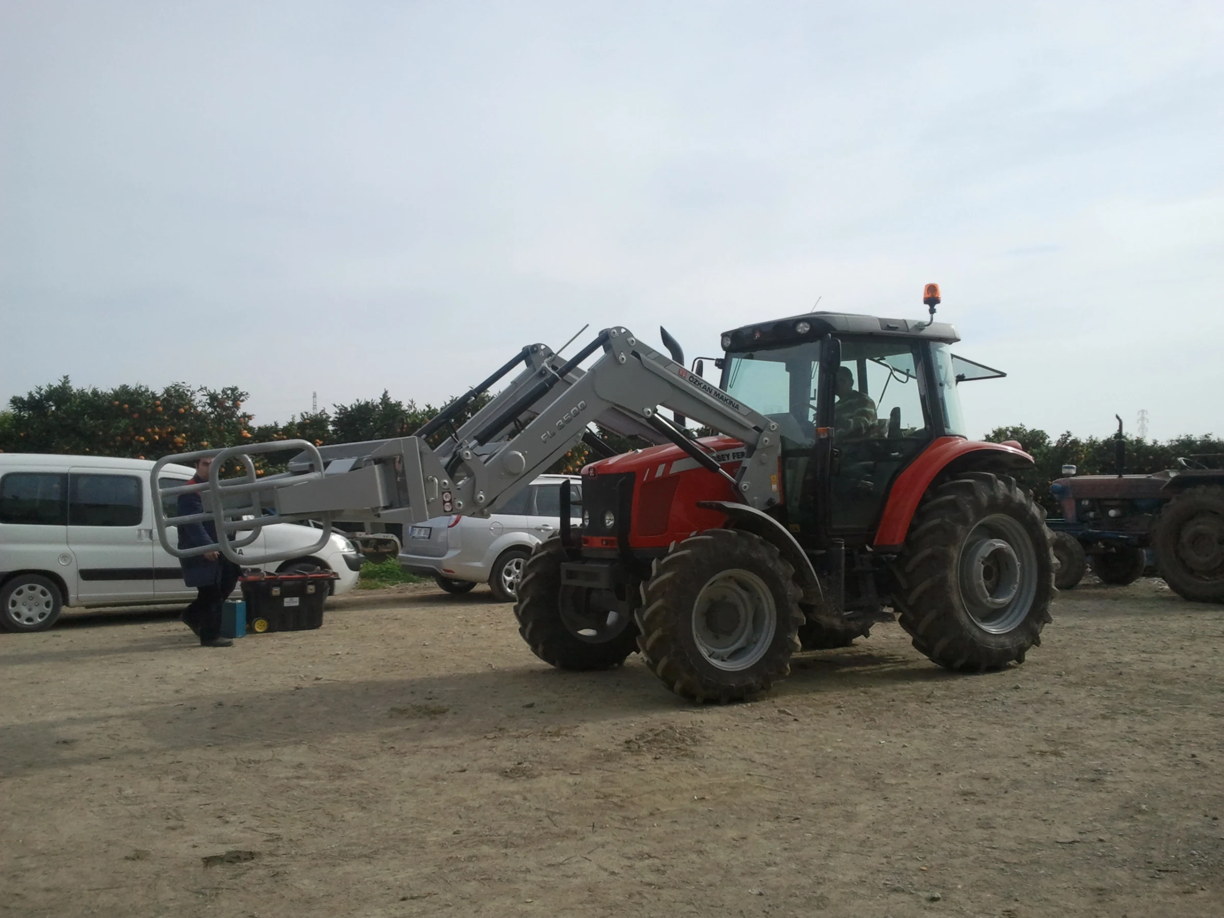 Massey Ferguson 5435 Özkan Makina uygulama 1