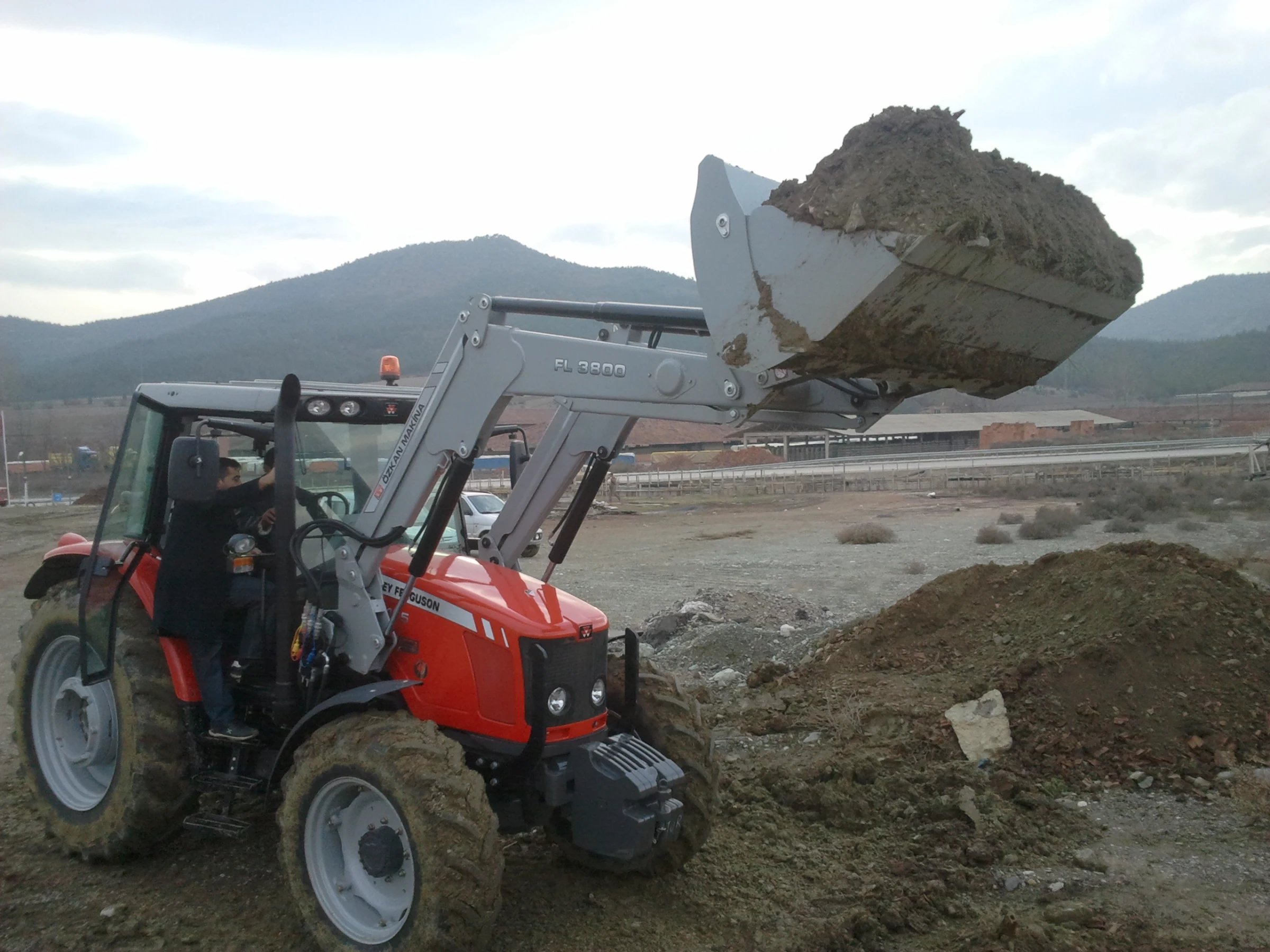 Massey Ferguson 5455 Özkan Makina uygulama 10