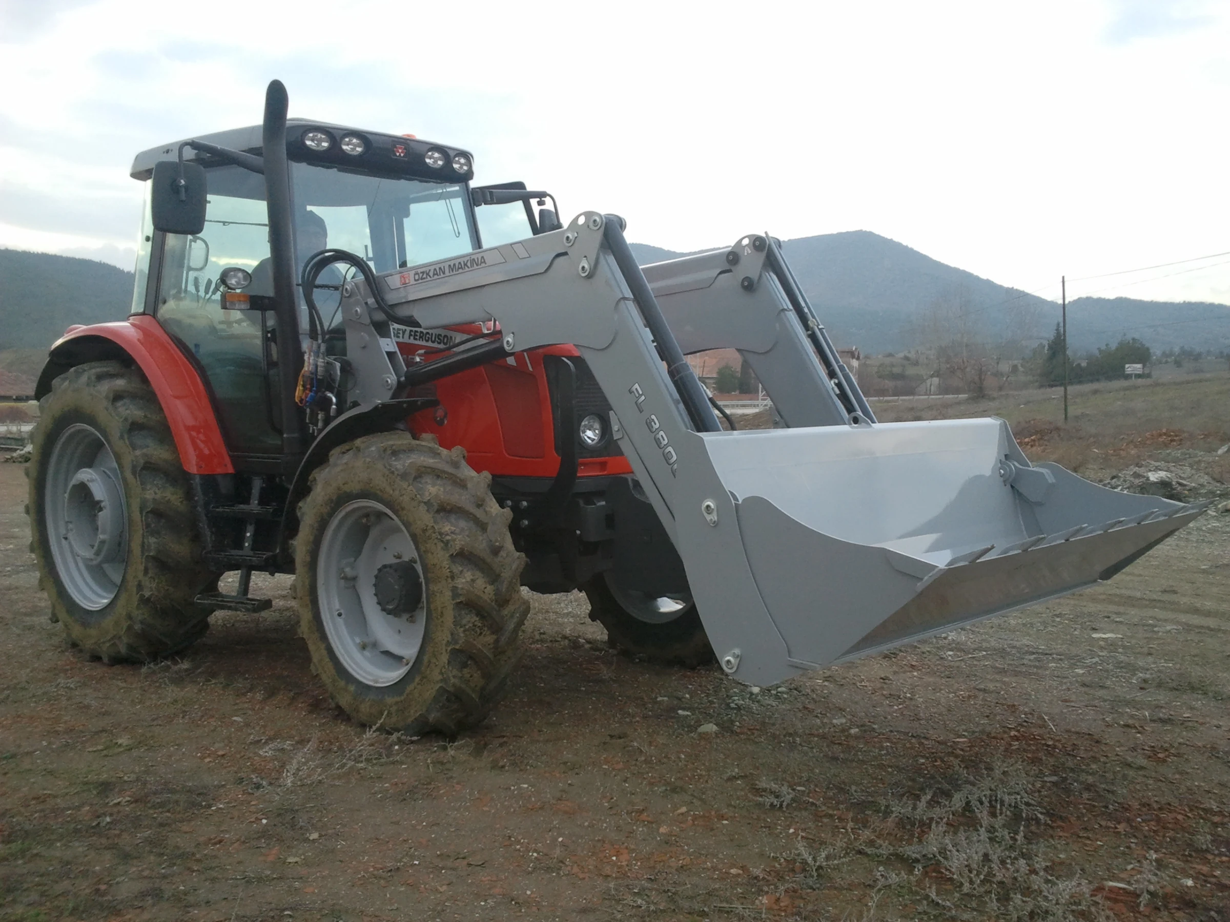 Massey Ferguson 5455 Özkan Makina uygulama 11