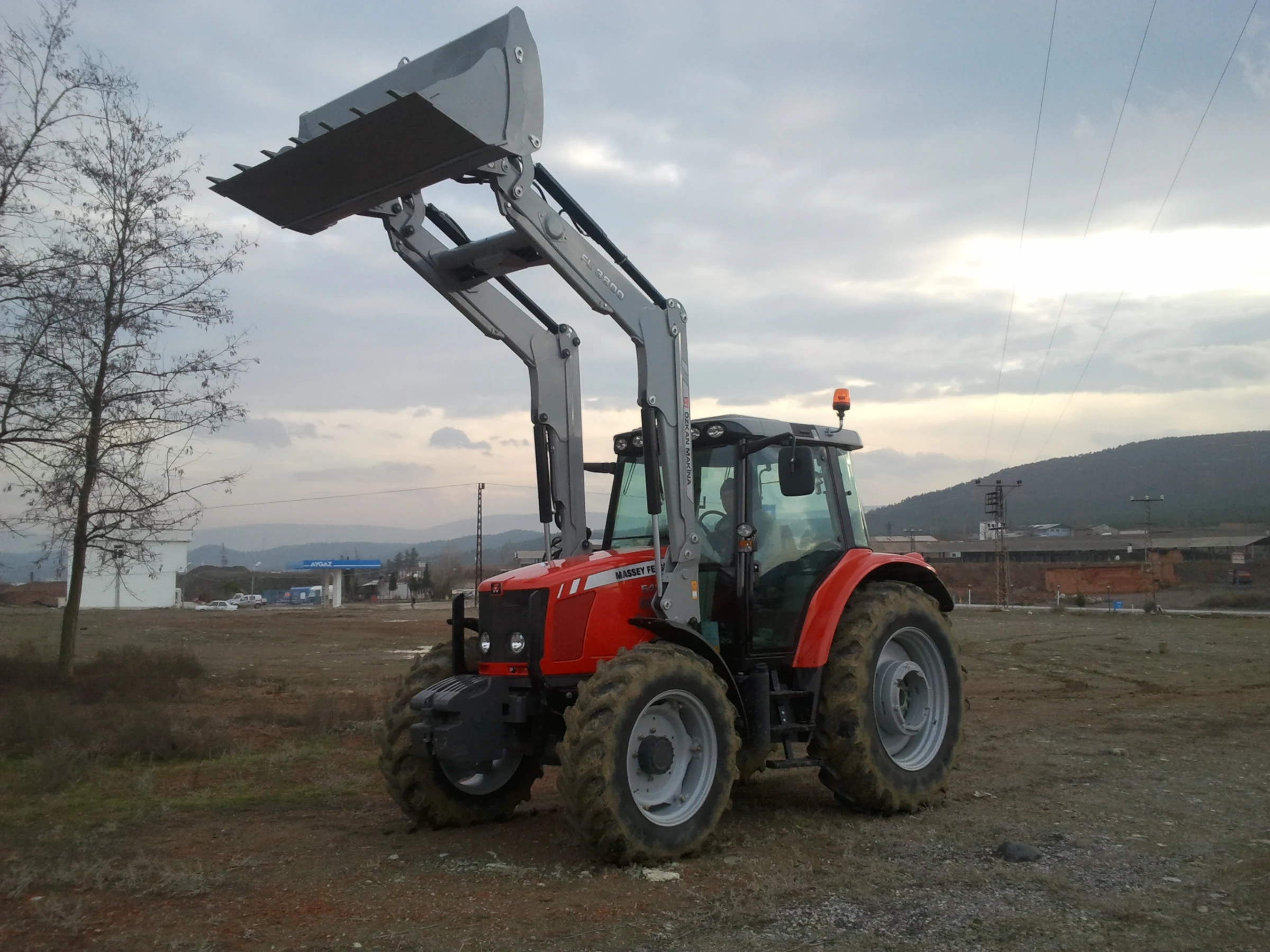 Massey Ferguson 5455 Özkan Makina uygulama 2