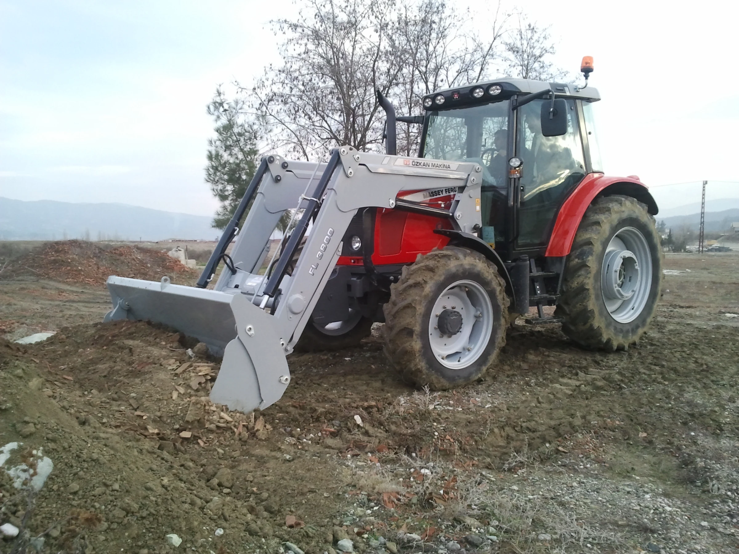 Massey Ferguson 5455 Özkan Makina uygulama 5