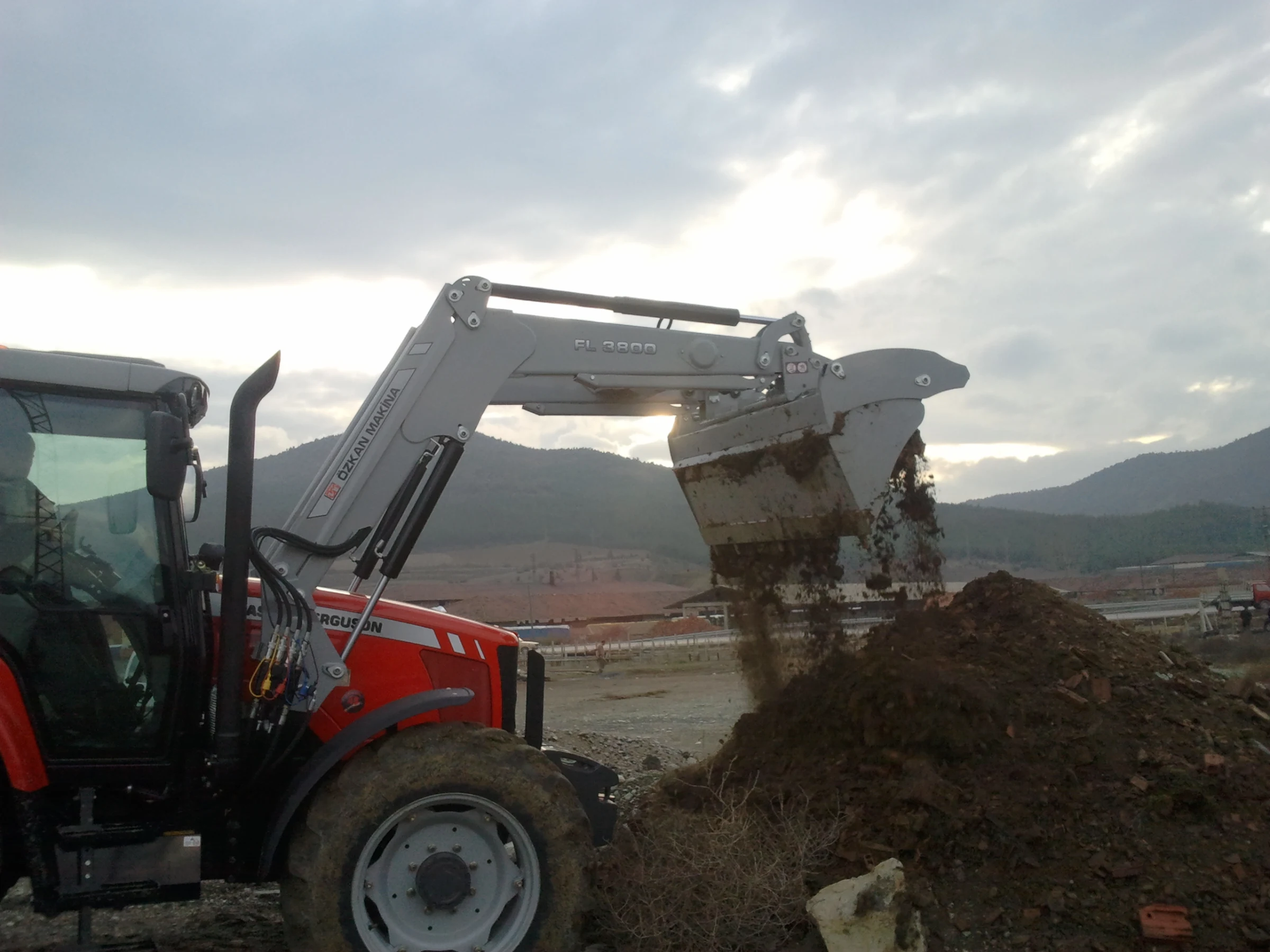 Massey Ferguson 5455 Özkan Makina uygulama 6