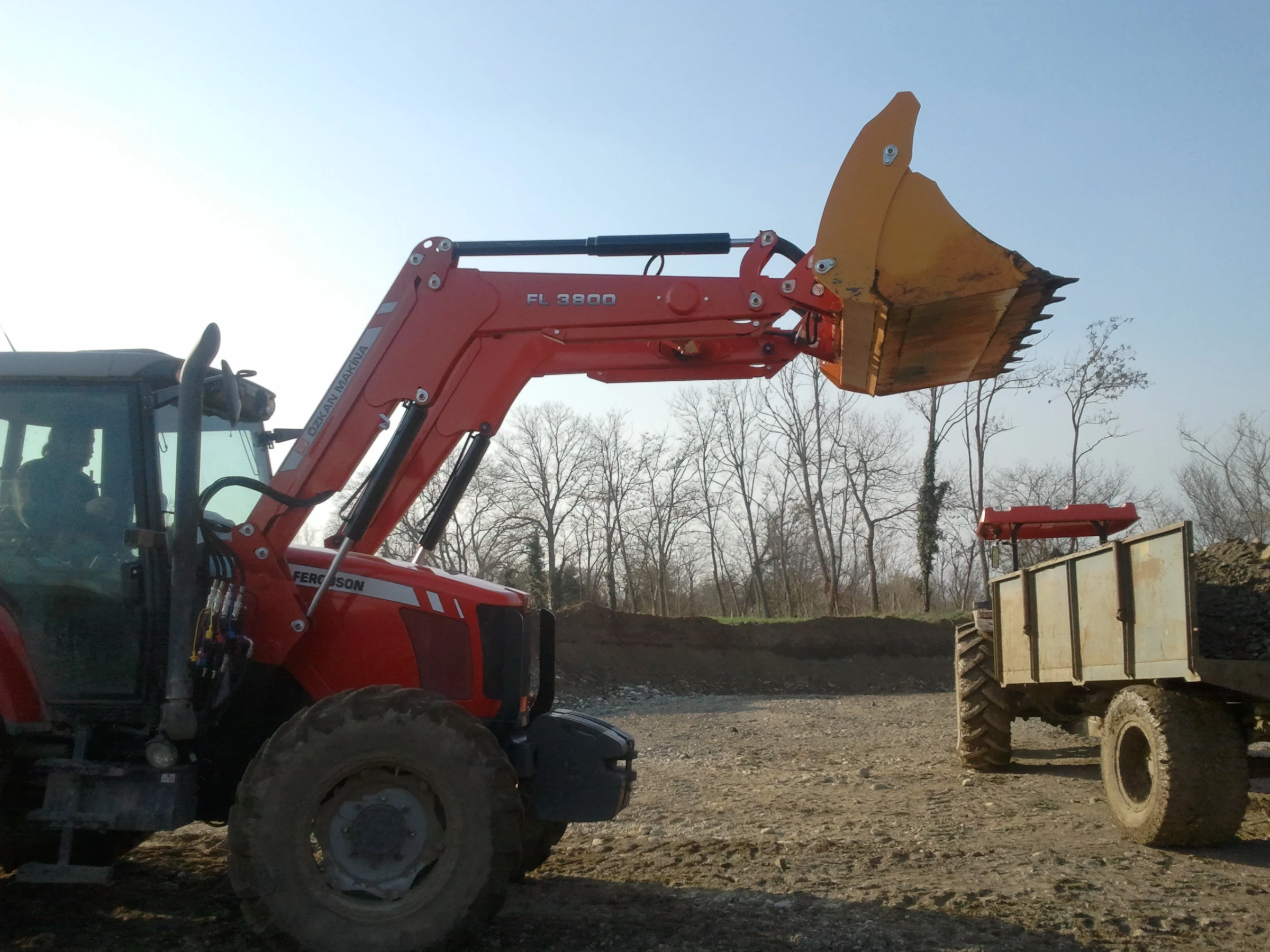 Massey Ferguson 5455 Özkan Makina uygulama 7