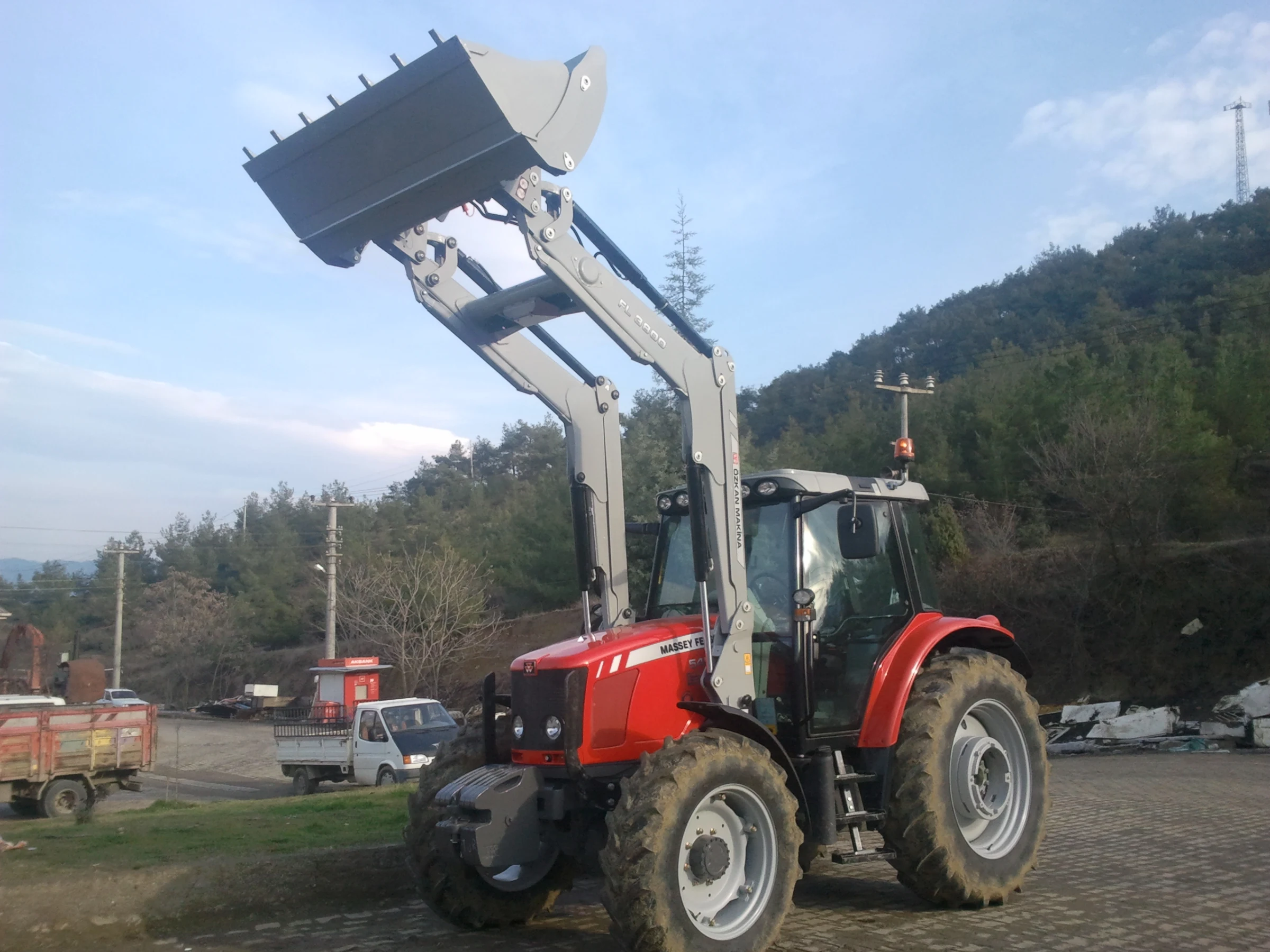 Massey Ferguson 5455 Özkan Makina uygulama 8