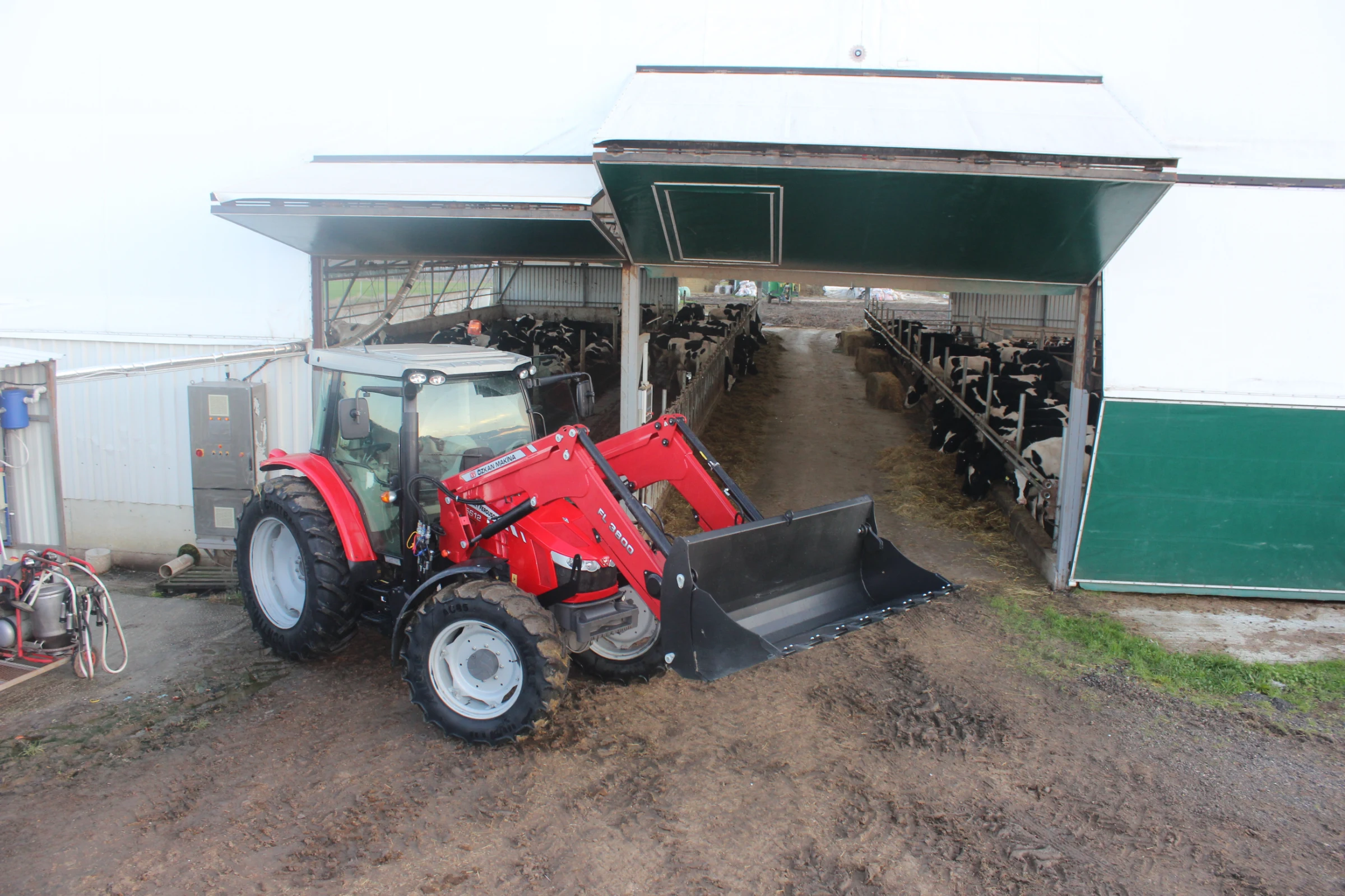 Massey Ferguson 5612 Özkan Makina uygulama 2