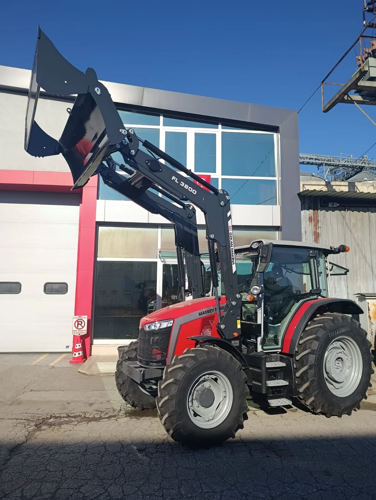 Massey Ferguson 5M.115 Özkan Makina uygulama 1