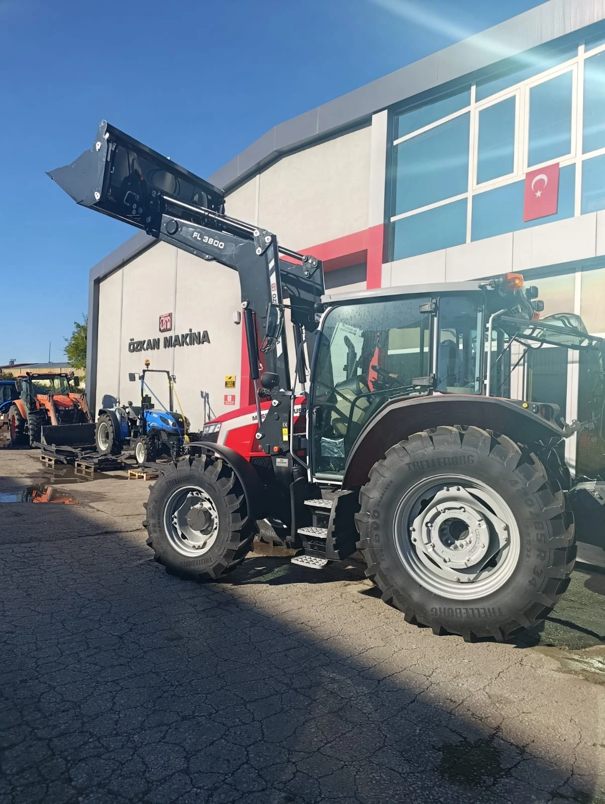 Massey Ferguson 5M.115 Özkan Makina uygulama 7