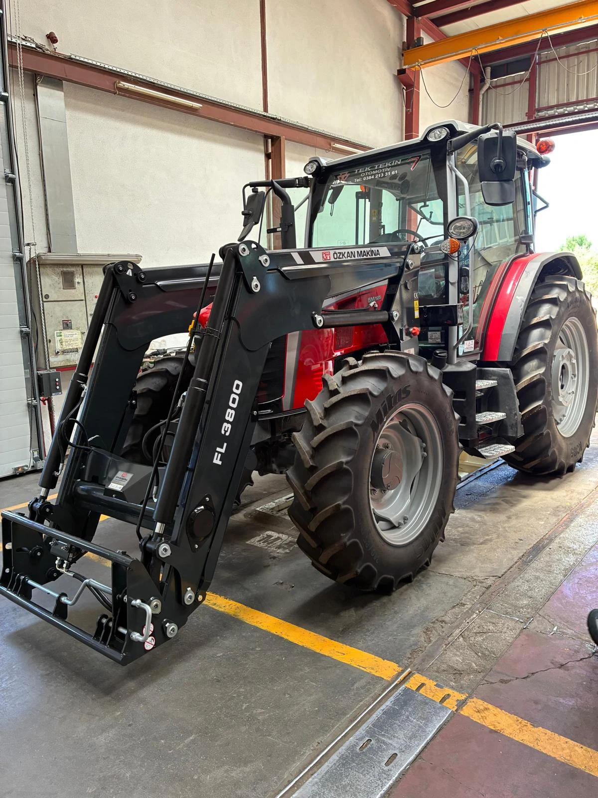 Massey Ferguson 5M.125 Özkan Makina uygulama 4