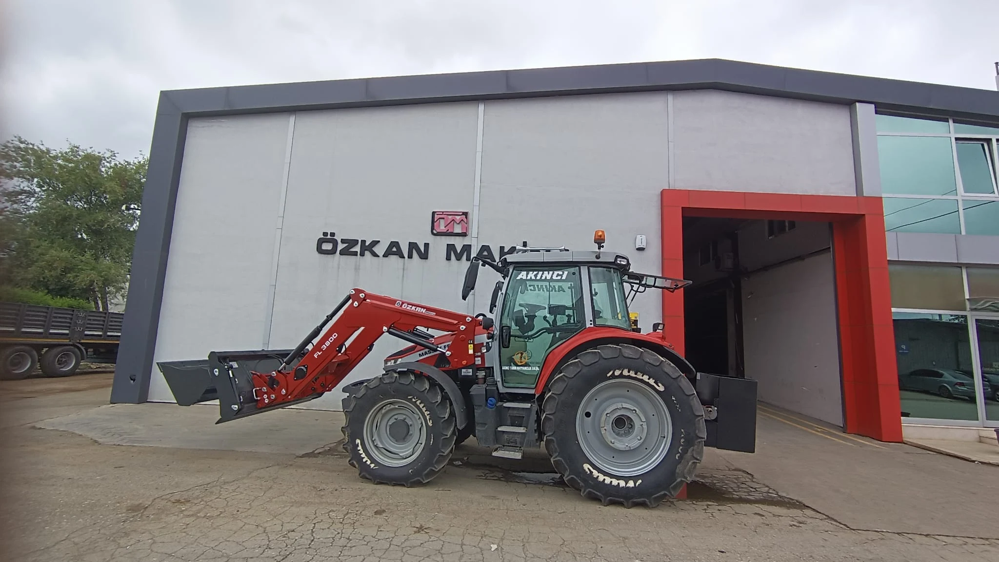 Massey Ferguson 5S.135 Özkan Makina uygulama 1