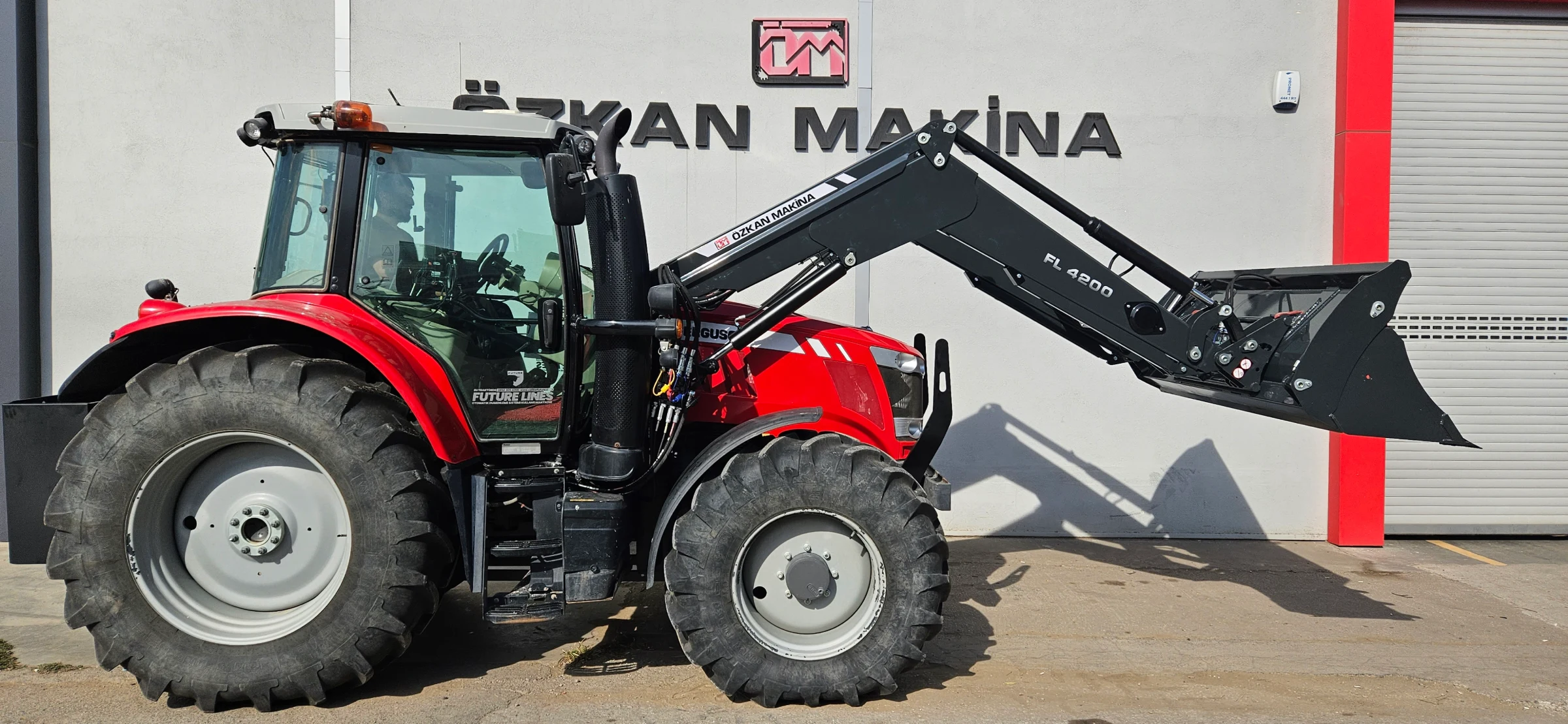 Massey Ferguson 6614 Özkan Makina uygulama 1
