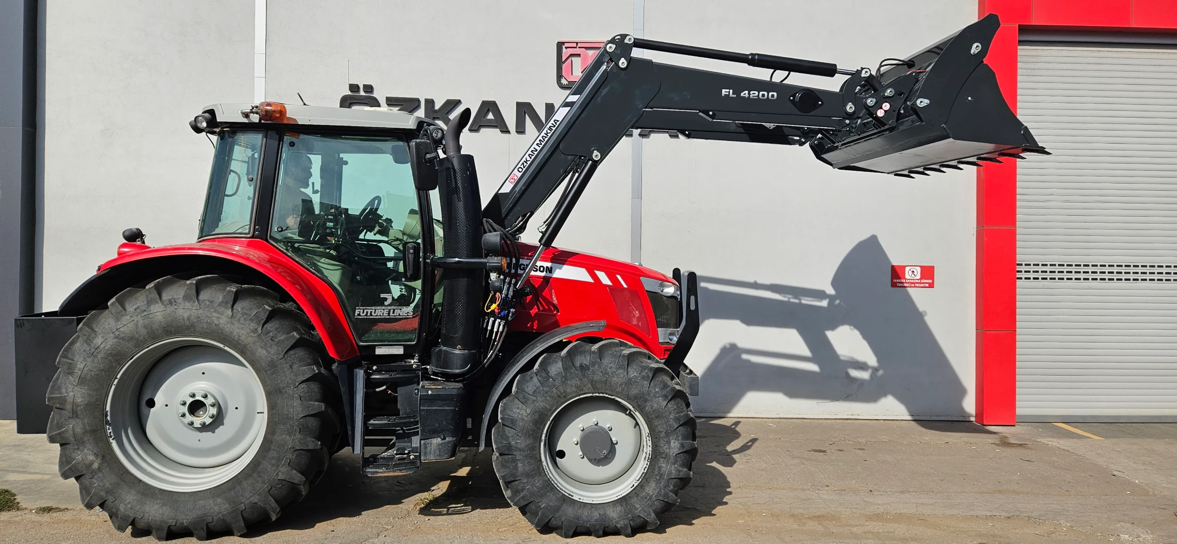 Massey Ferguson 6614 Özkan Makina uygulama 2
