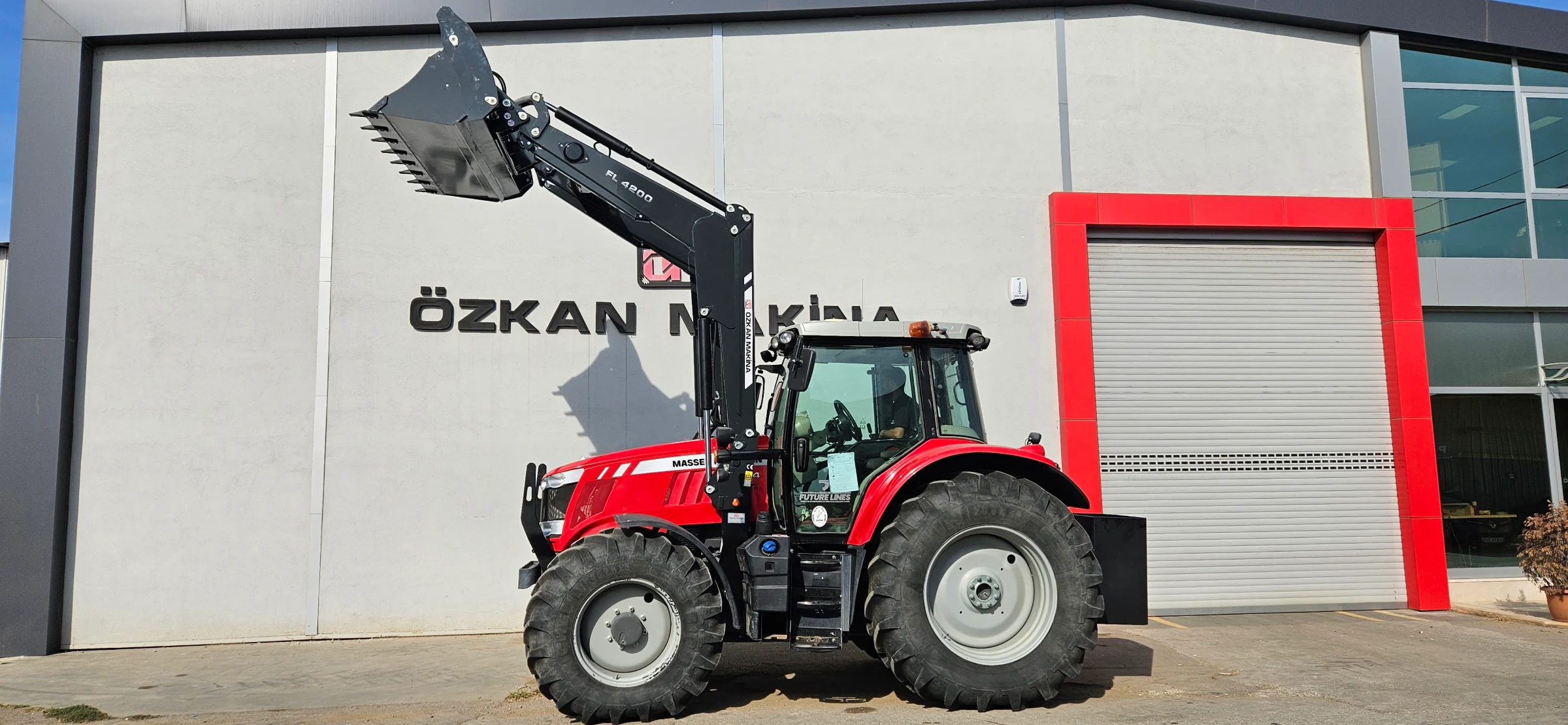 Massey Ferguson 6614 Özkan Makina uygulama 6