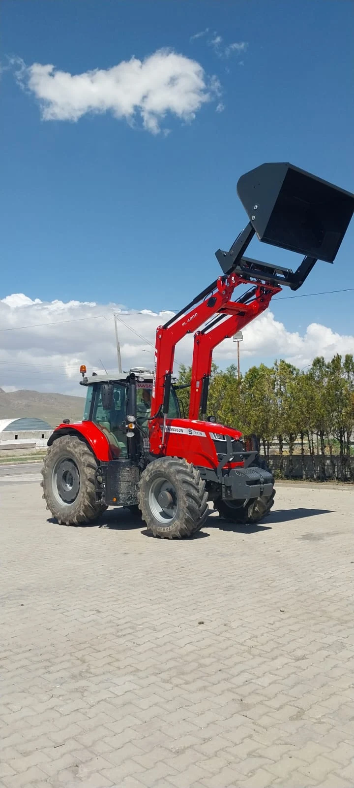 Massey Ferguson 7718 Özkan Makina uygulama 1