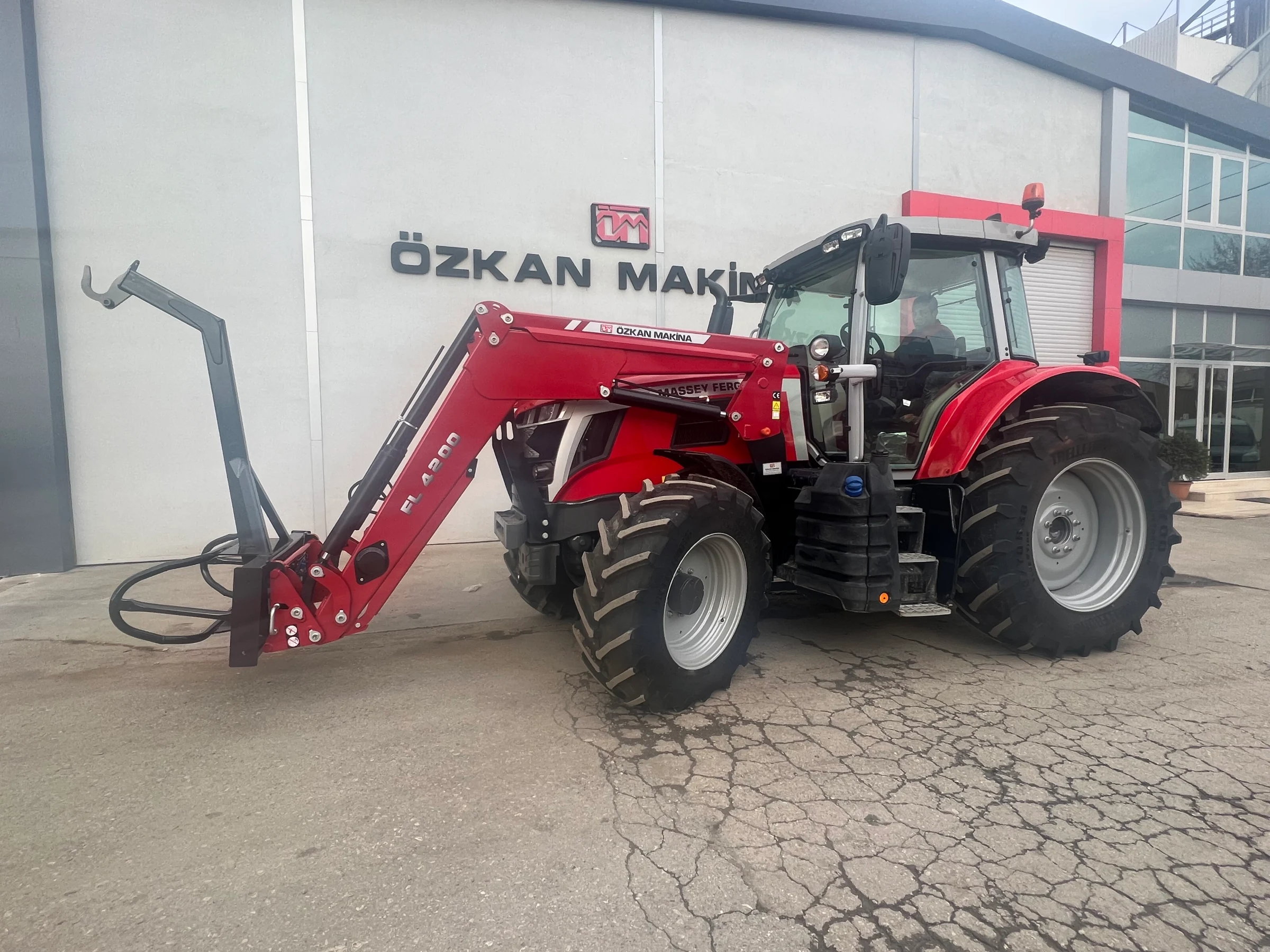 Massey Ferguson 7S 155 Özkan Makina uygulama 1