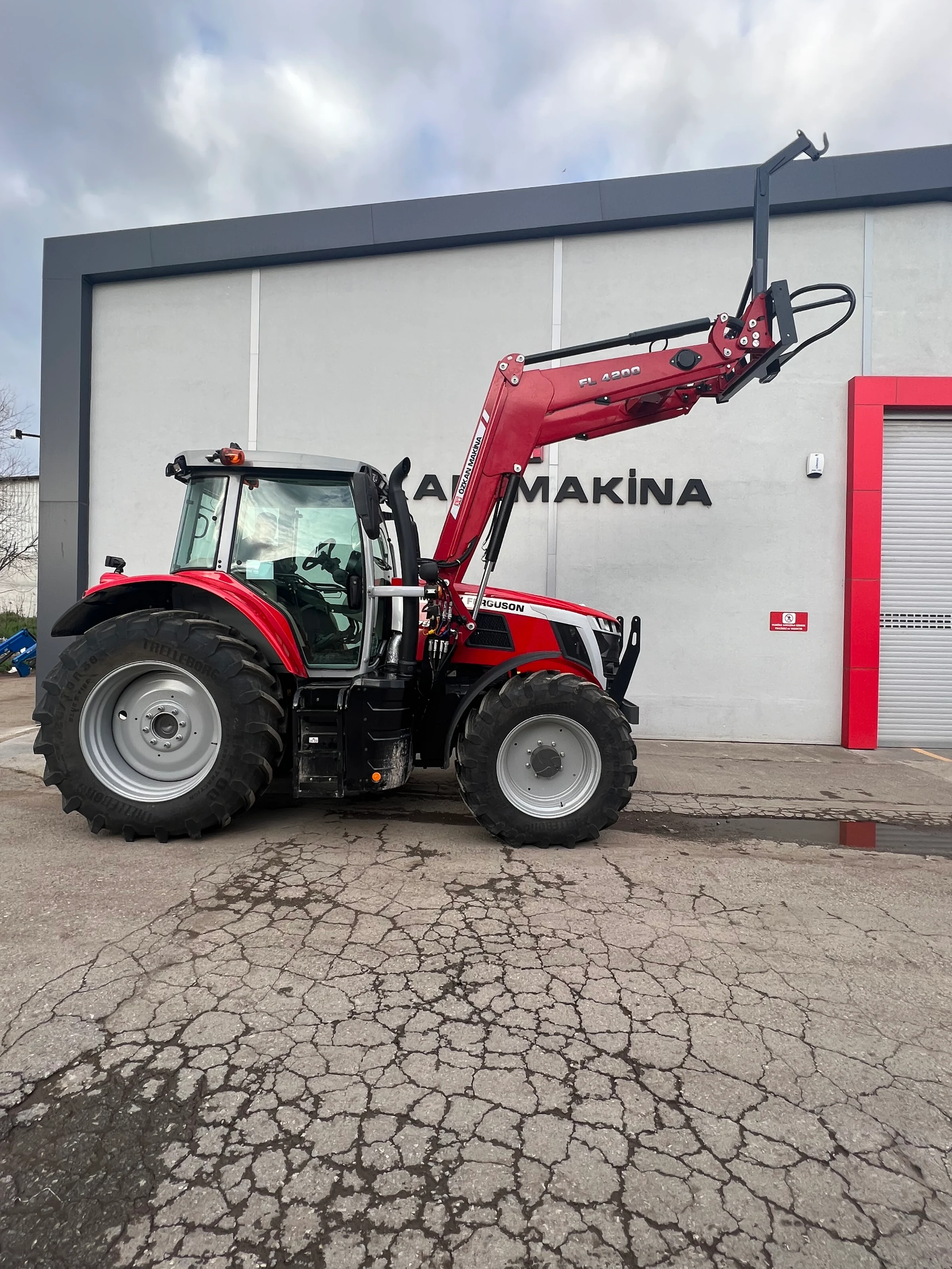 Massey Ferguson 7S 155 Özkan Makina uygulama 11
