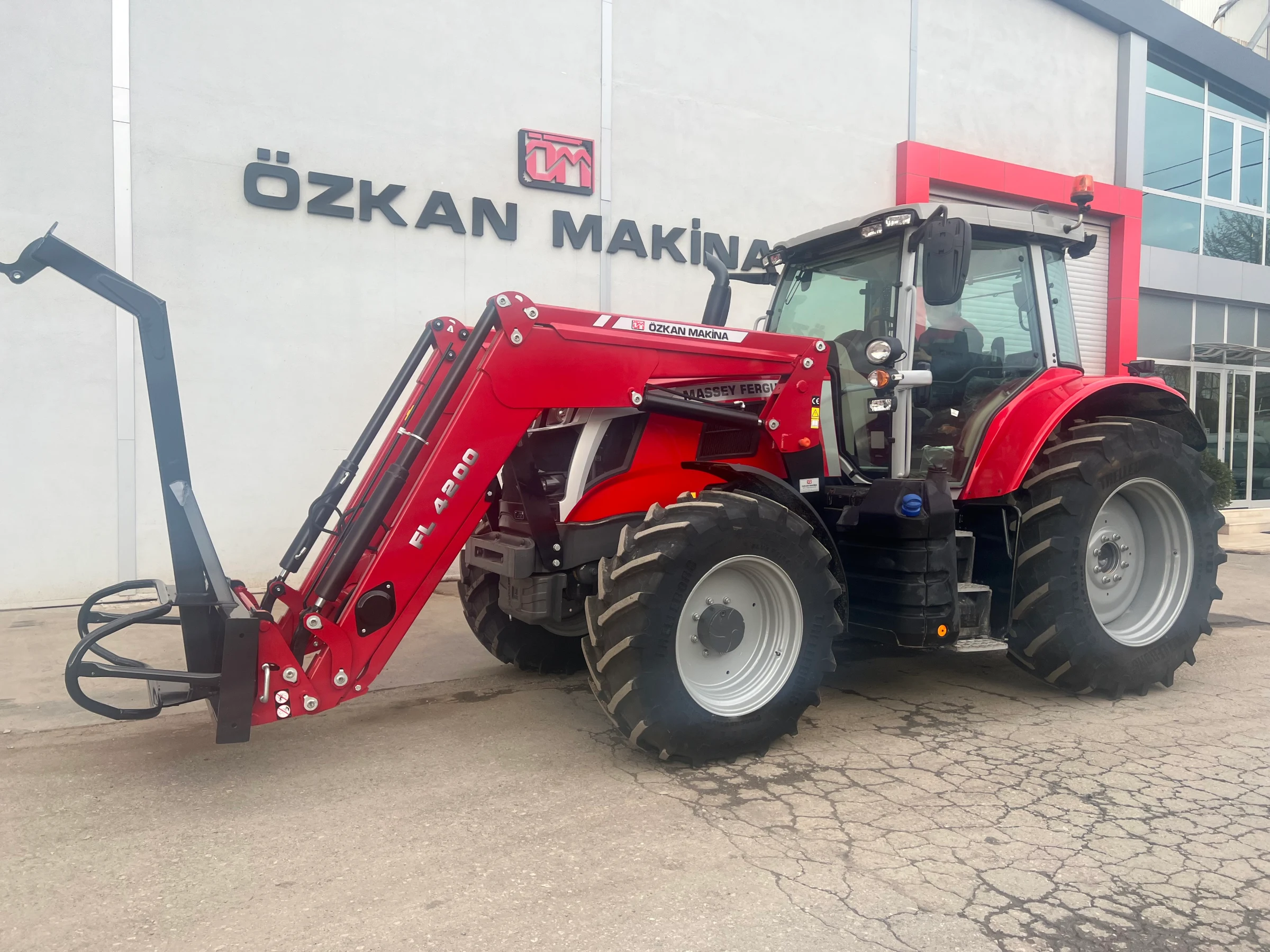 Massey Ferguson 7S 155 Özkan Makina uygulama 16