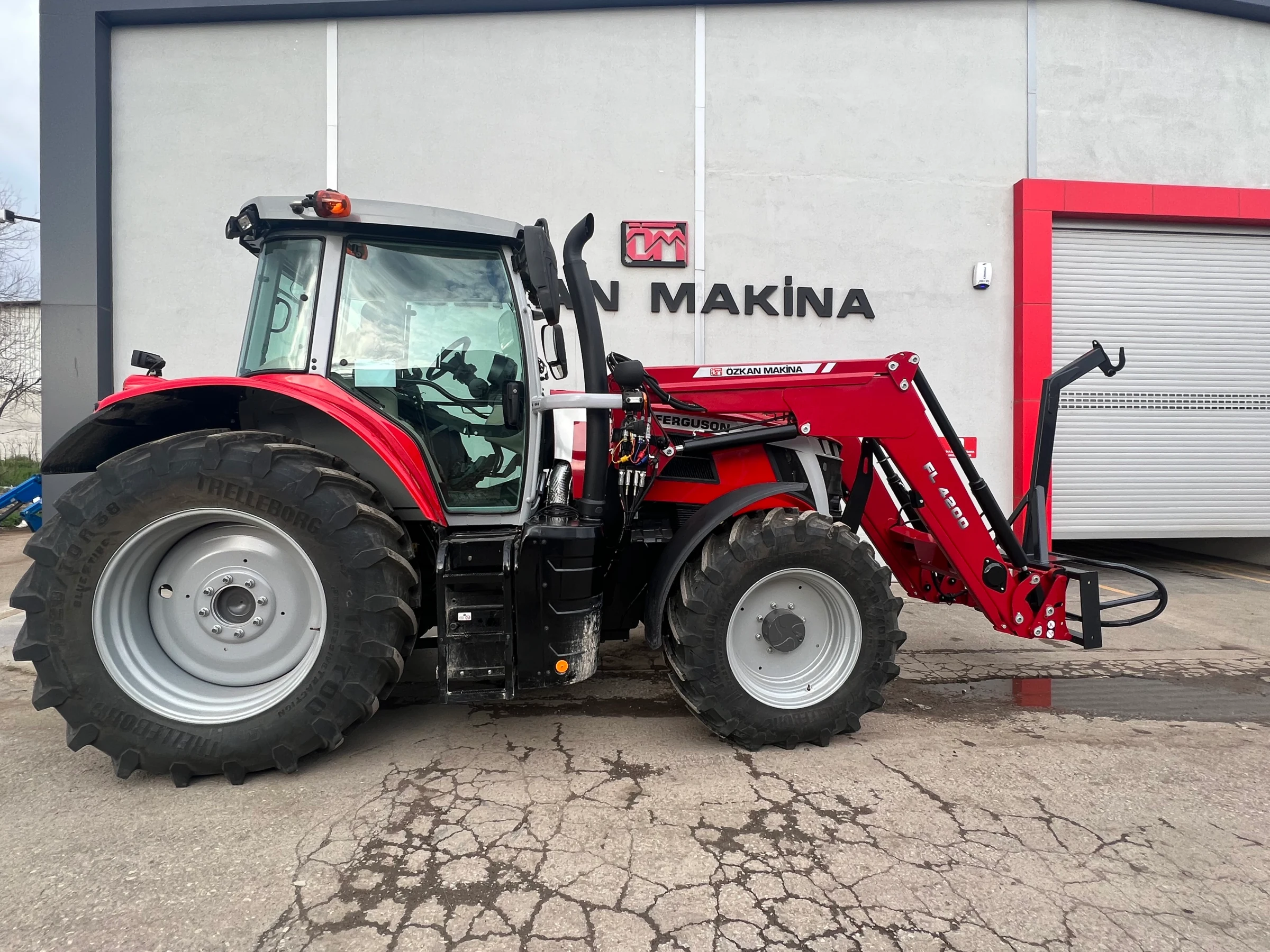 Massey Ferguson 7S 155 Özkan Makina uygulama 2