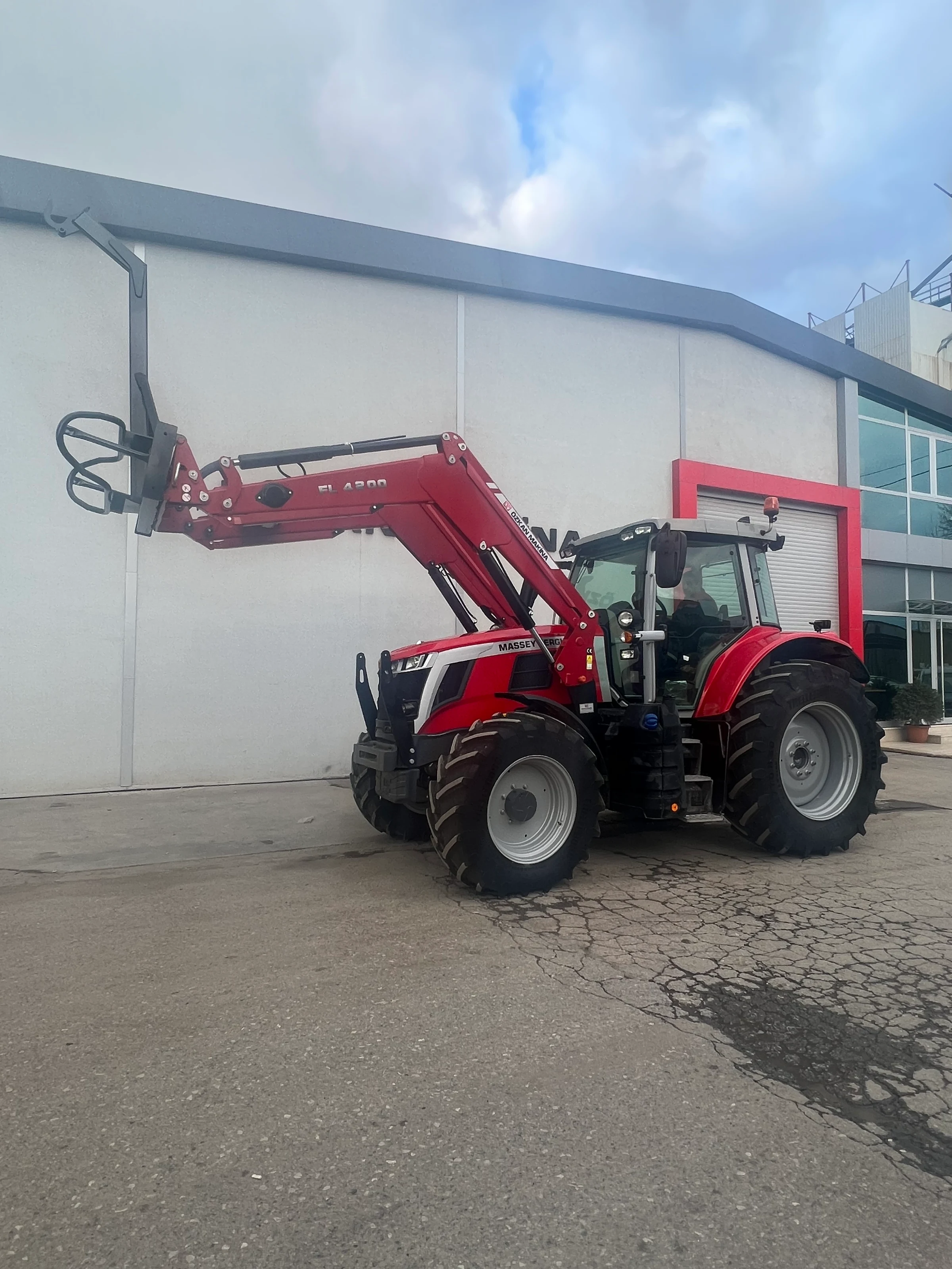 Massey Ferguson 7S 155 Özkan Makina uygulama 21