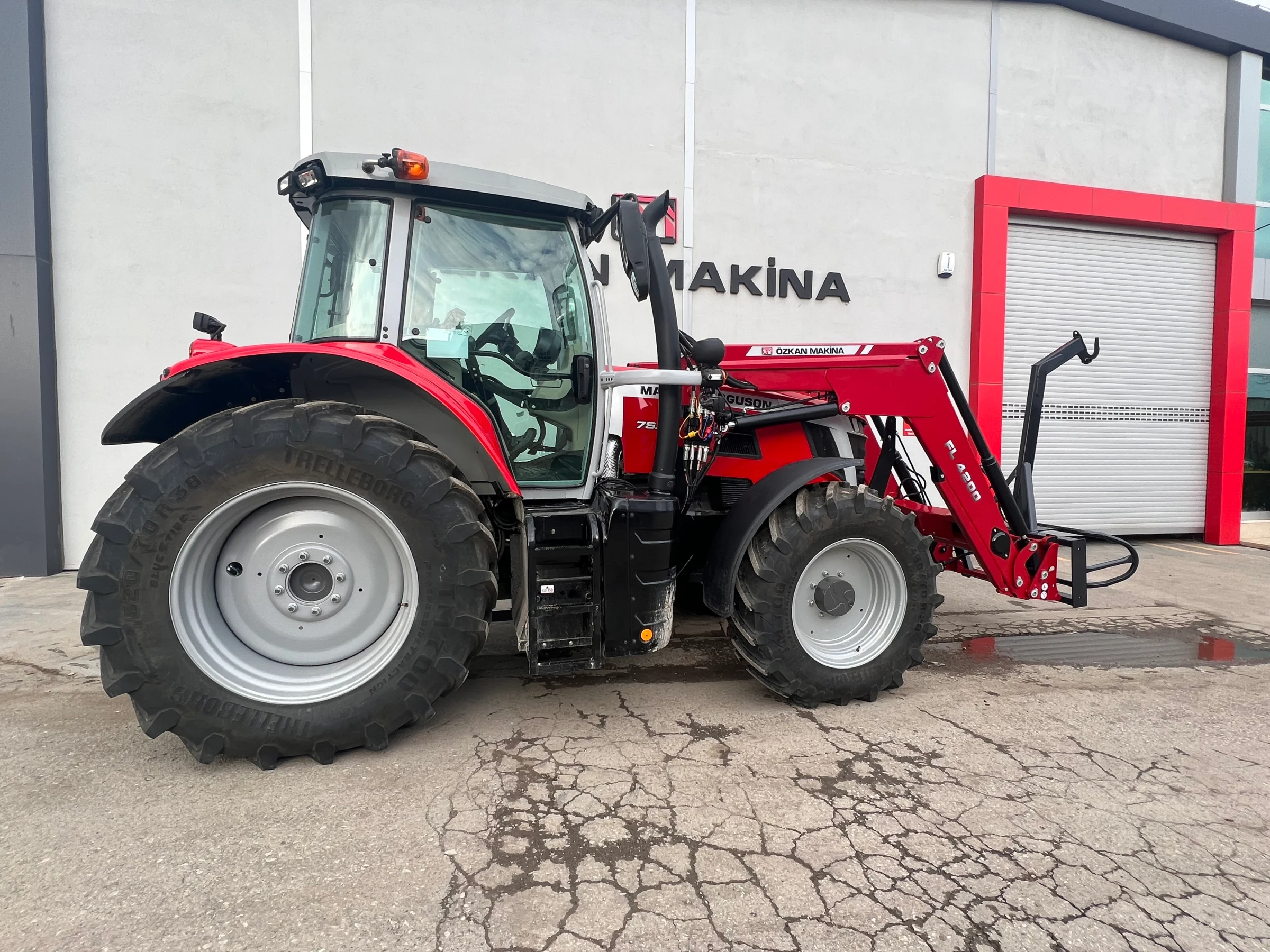 Massey Ferguson 7S 155 Özkan Makina uygulama 3