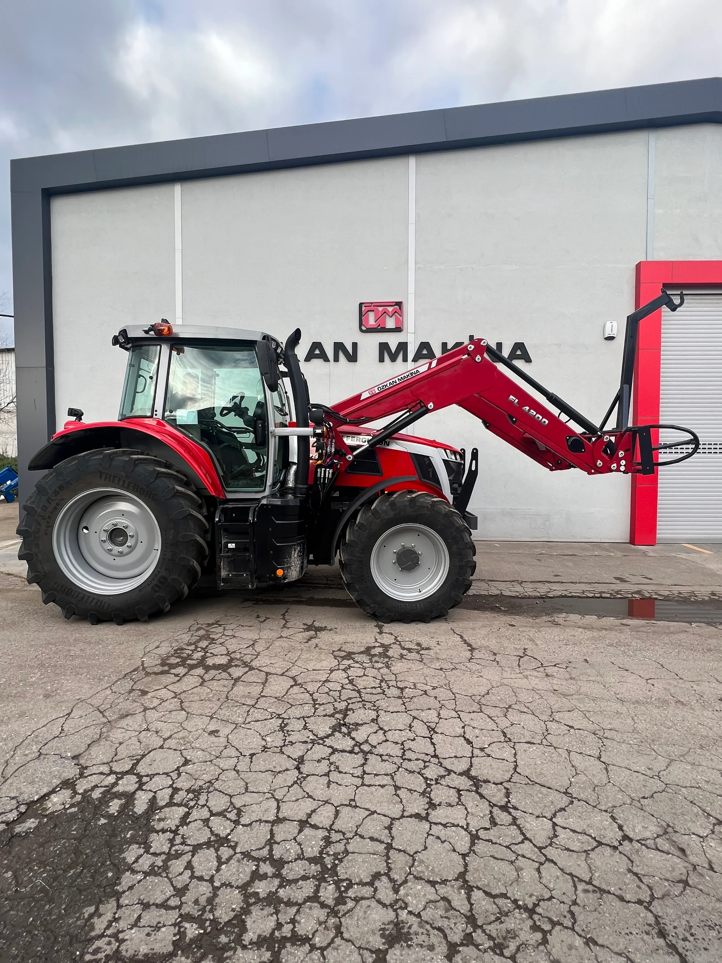 Massey Ferguson 7S 155 Özkan Makina uygulama 6