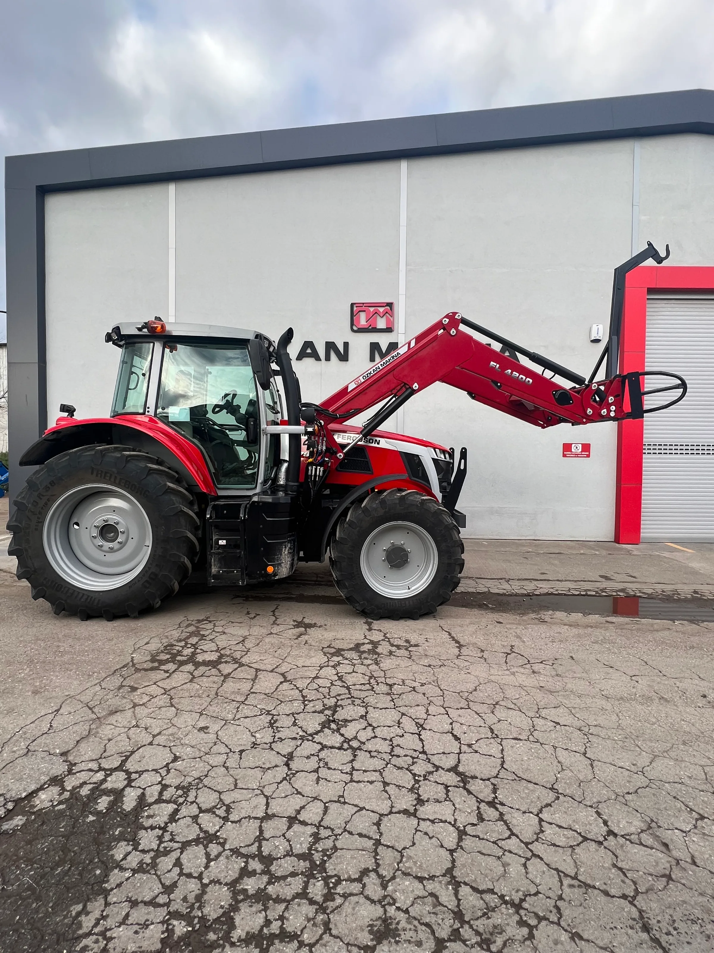 Massey Ferguson 7S 155 Özkan Makina uygulama 7
