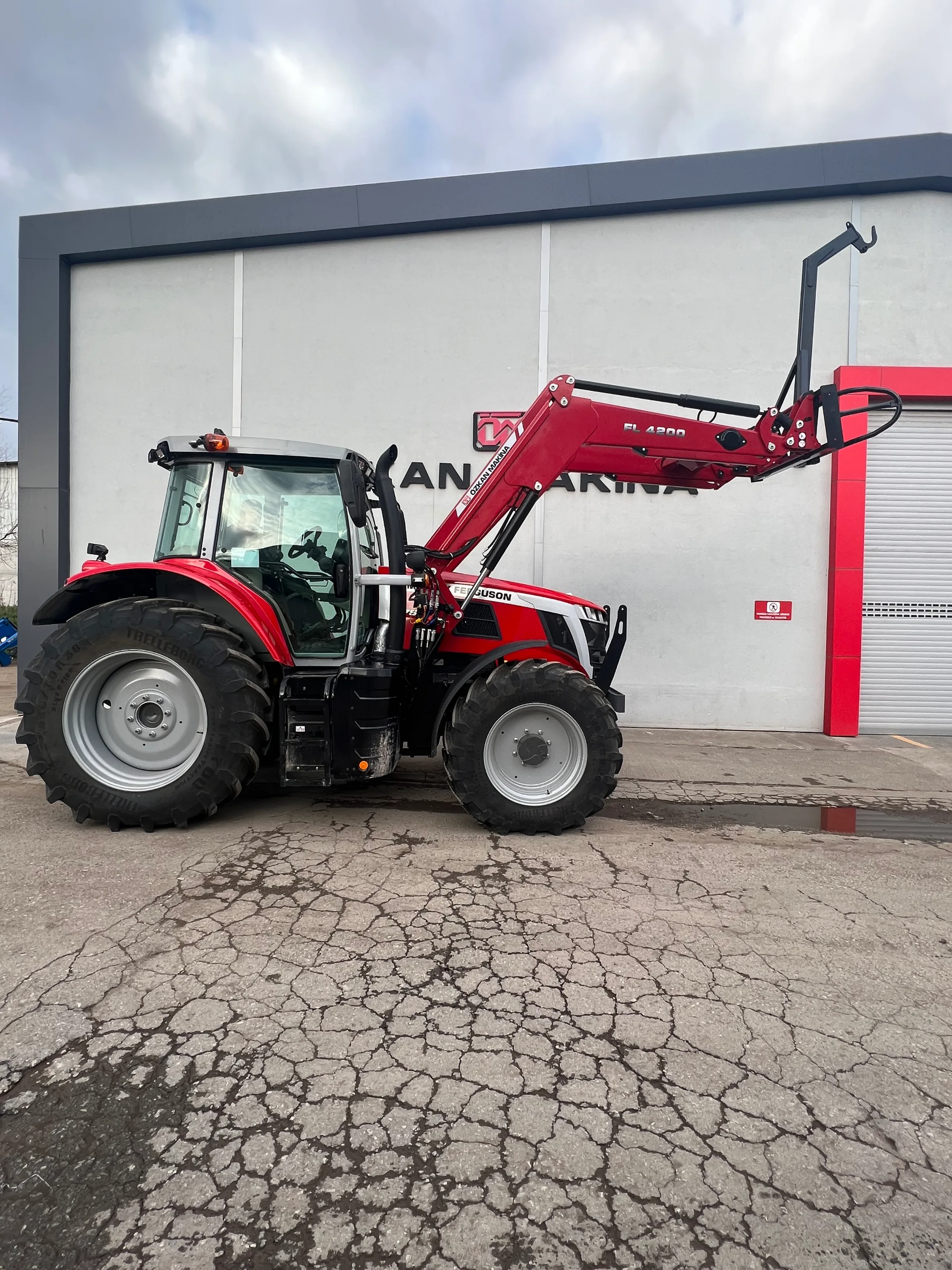 Massey Ferguson 7S 155 Özkan Makina uygulama 9