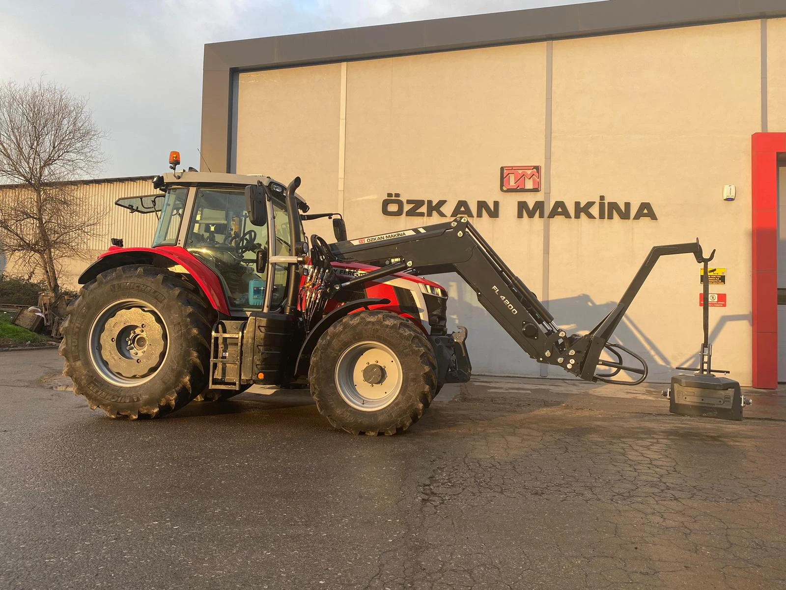 Massey Ferguson 7.S 165 Özkan Makina uygulama 2