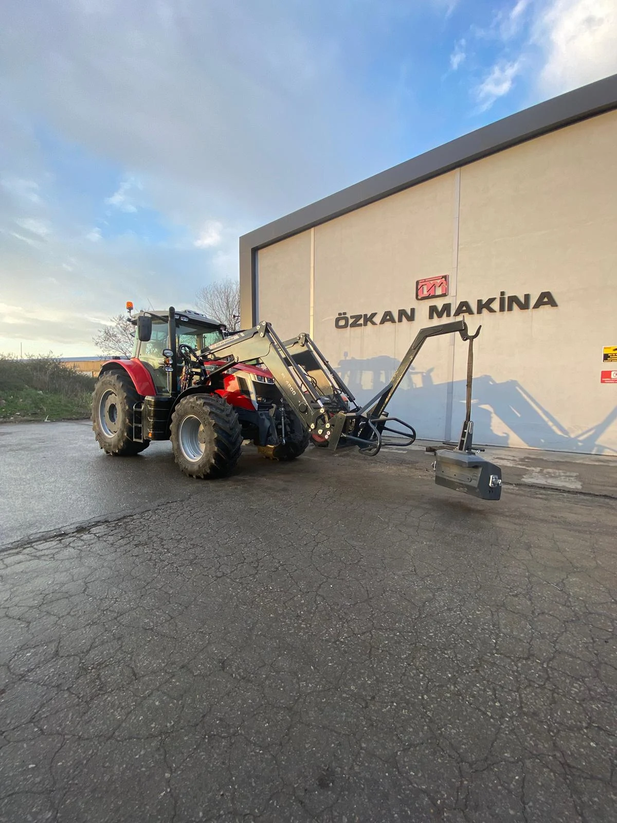 Massey Ferguson 7.S 165 Özkan Makina uygulama 8