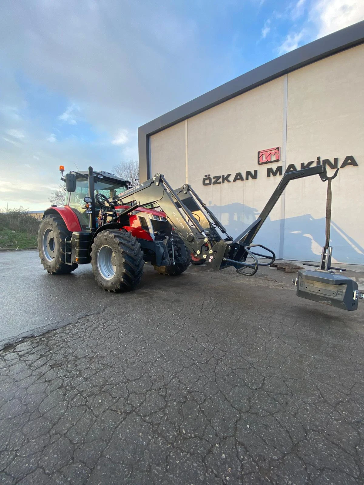 Massey Ferguson 7.S 165 Özkan Makina uygulama 9