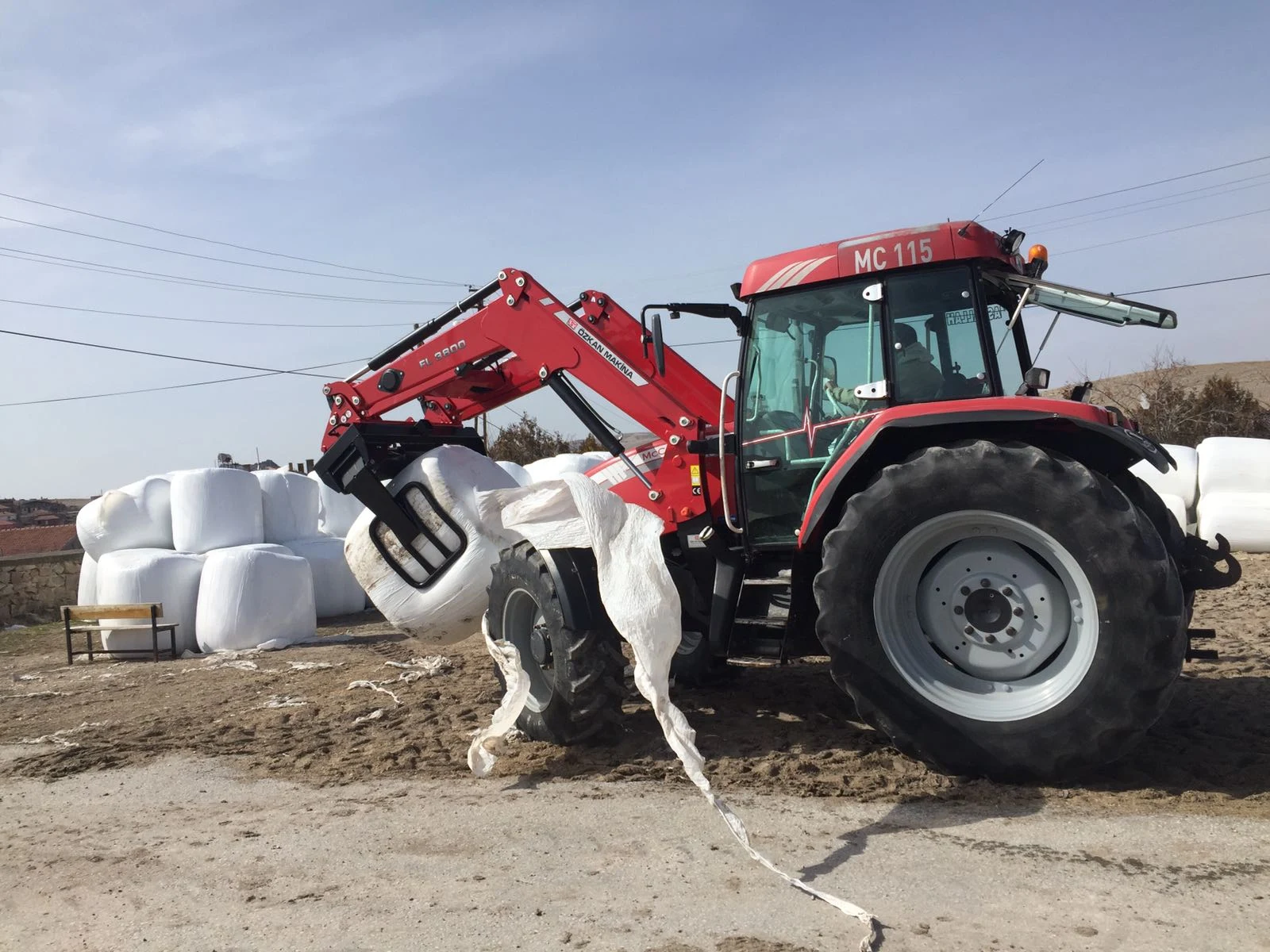 McCormick MC 115 Özkan Makina uygulama 8