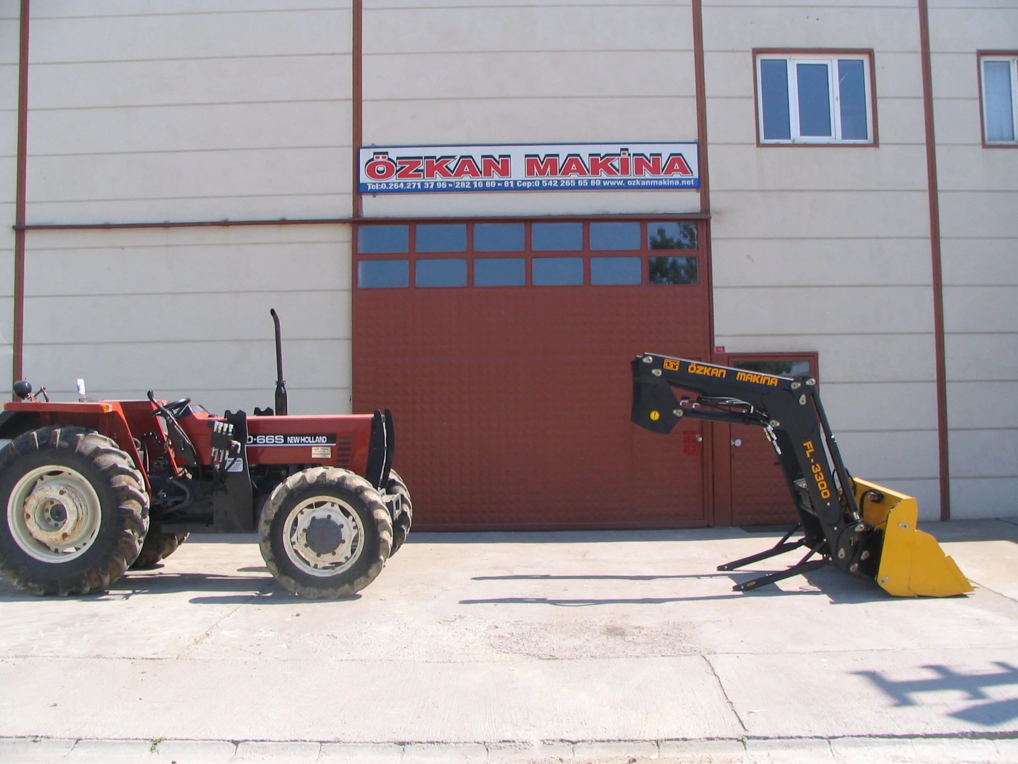New Holland 7066S Özkan Makina uygulama 1