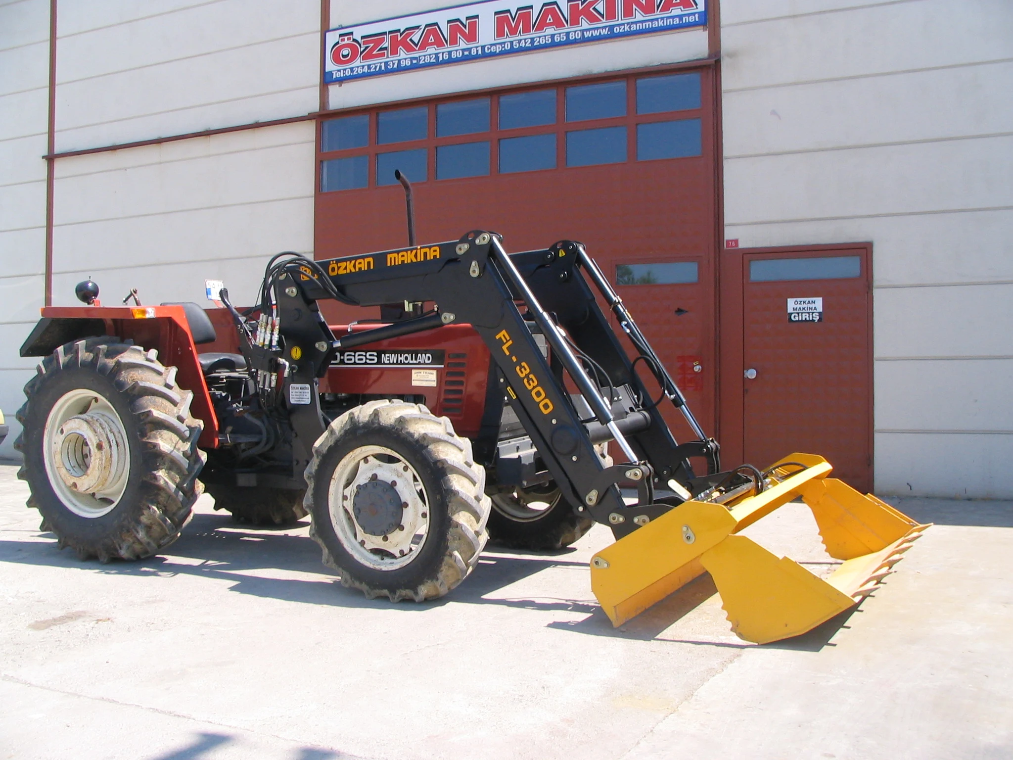 New Holland 7066S Özkan Makina uygulama 2