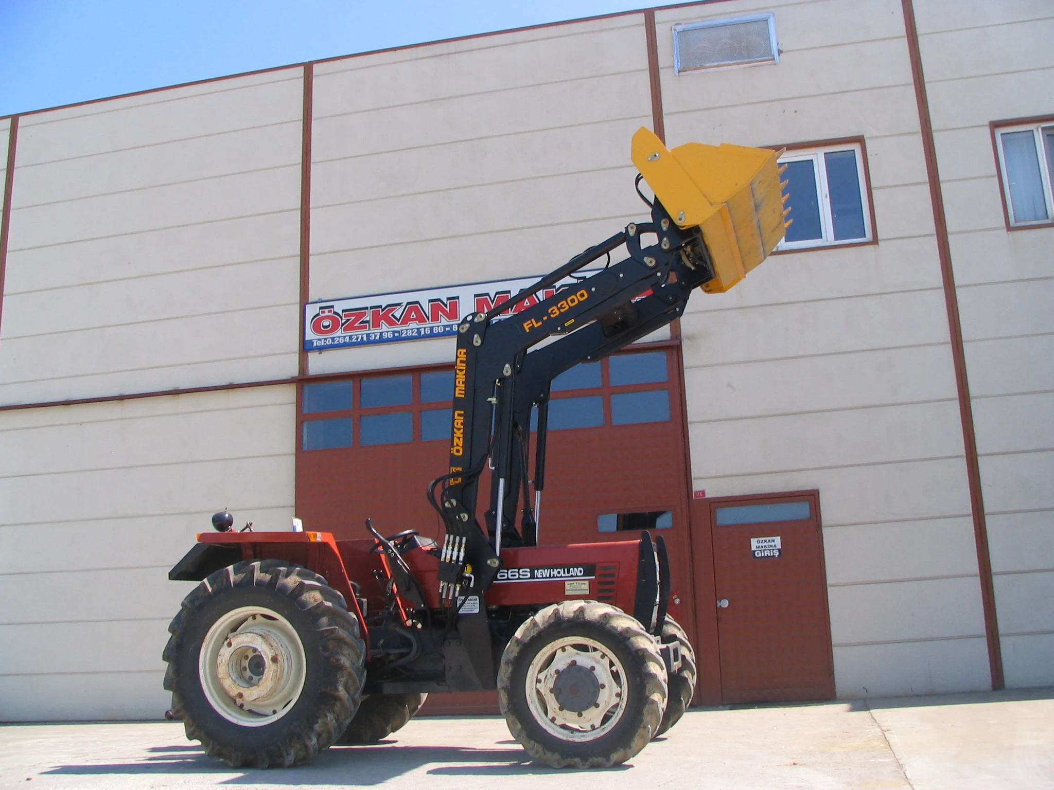 New Holland 7066S Özkan Makina uygulama 4