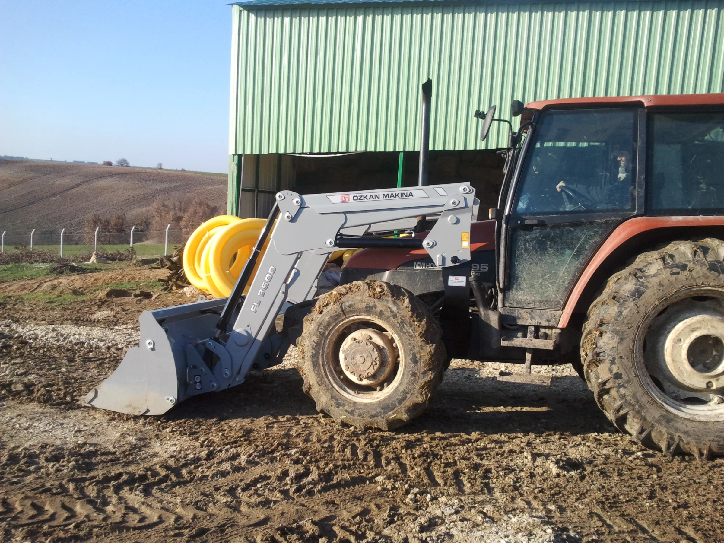 New Holland L95 Özkan Makina uygulama 6