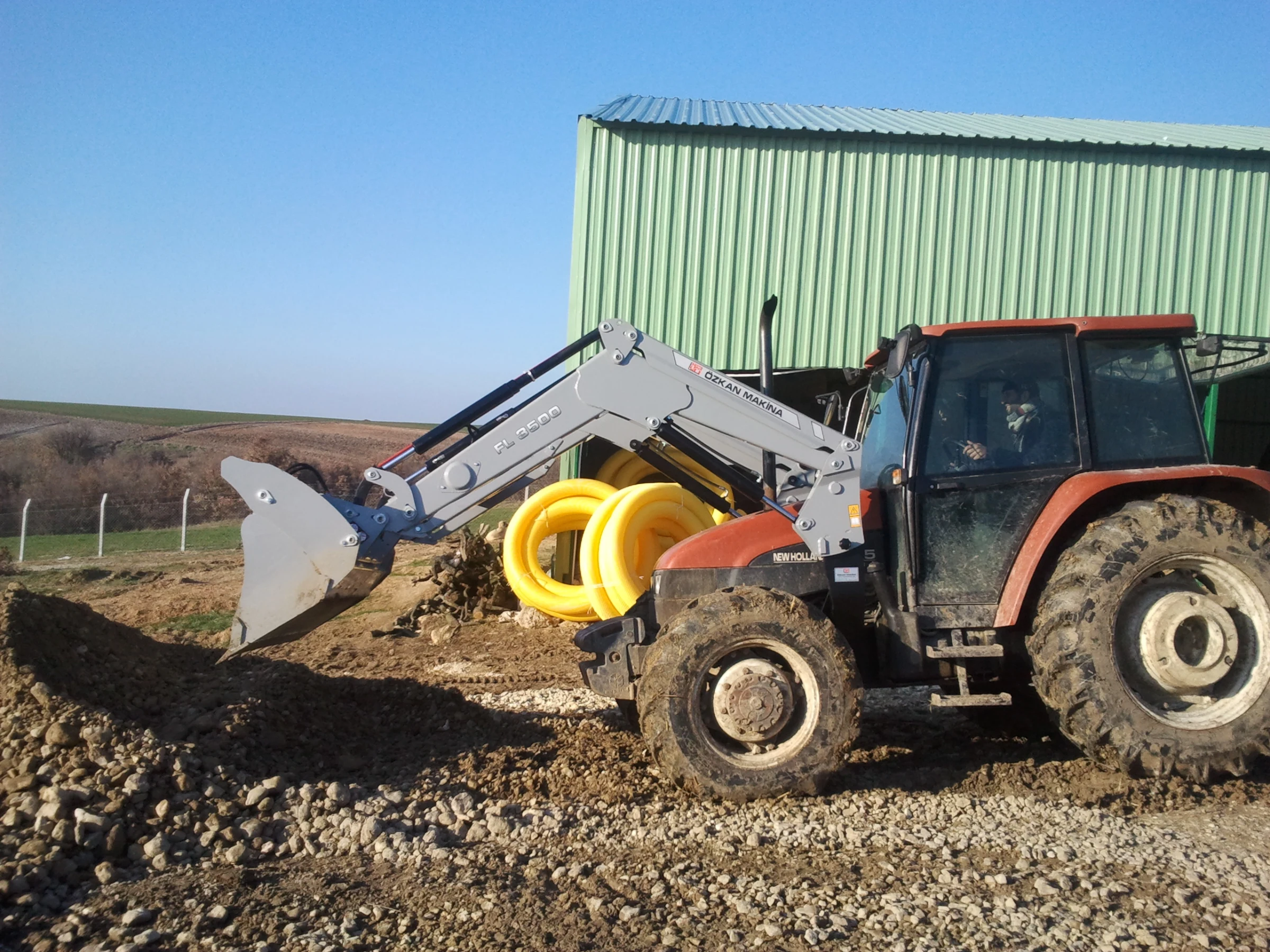 New Holland L95 Özkan Makina uygulama 8