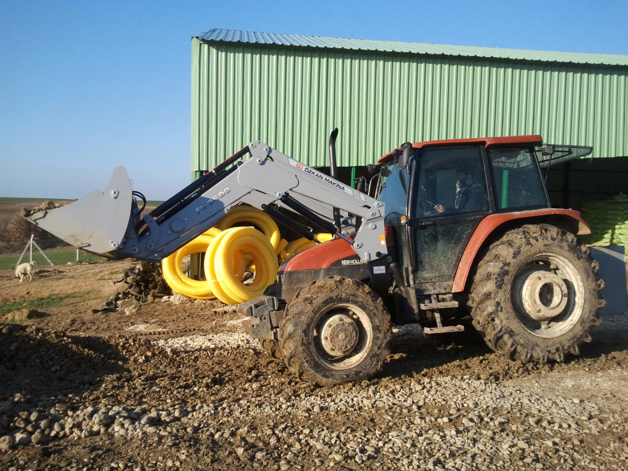 New Holland L95 Özkan Makina uygulama 9