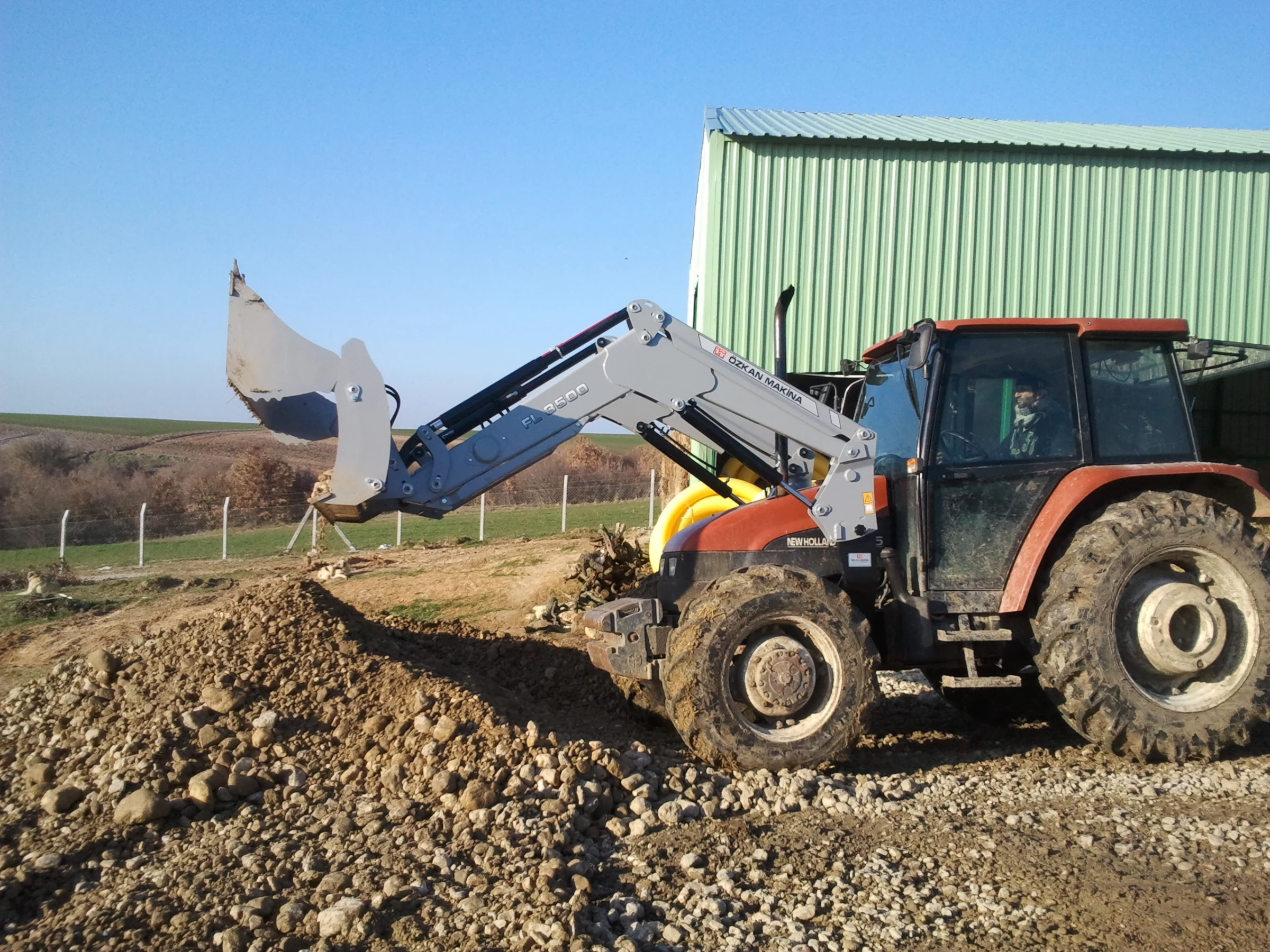 New Holland L95 Özkan Makina uygulama 10