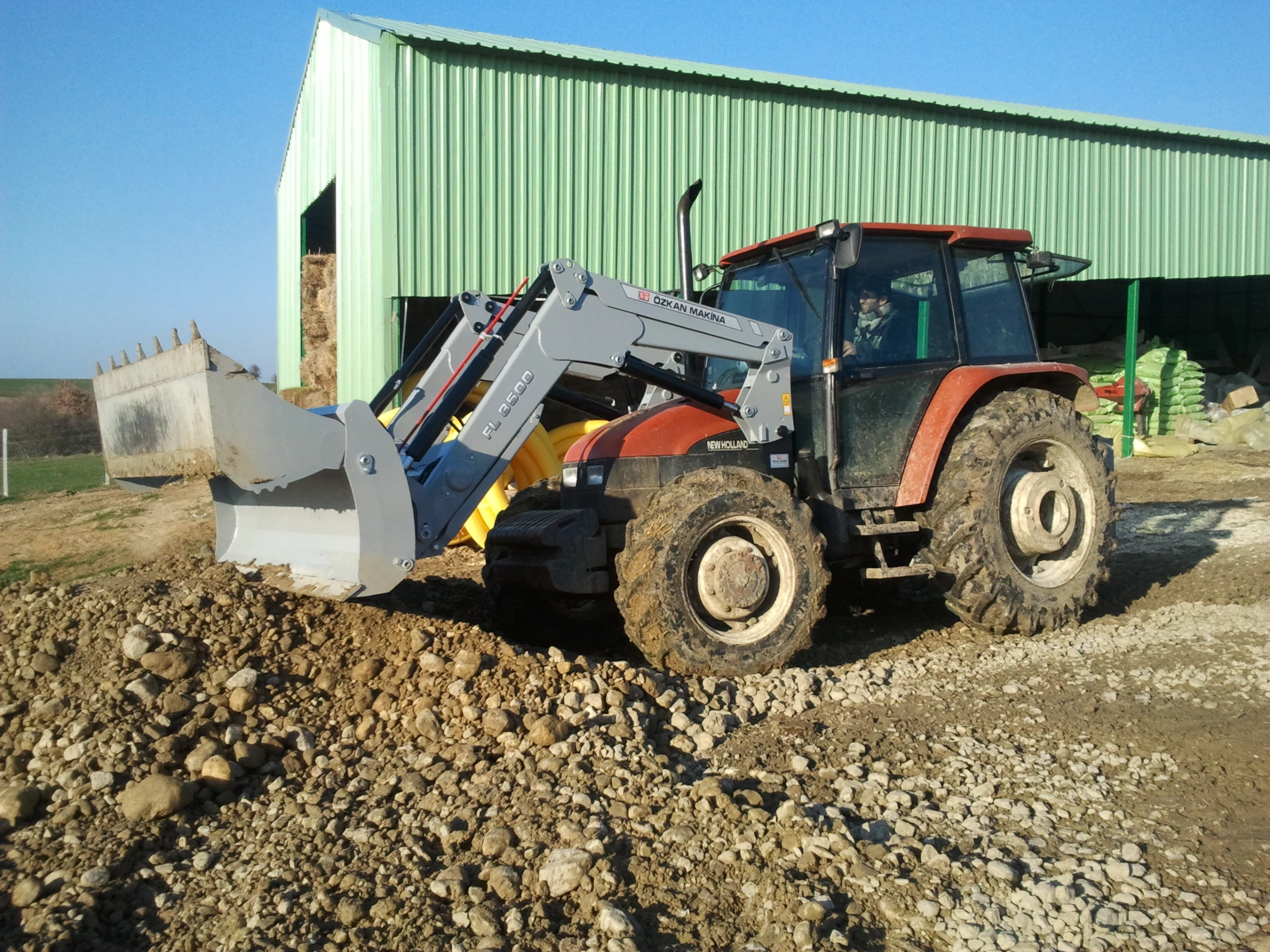 New Holland L95 Özkan Makina uygulama 12