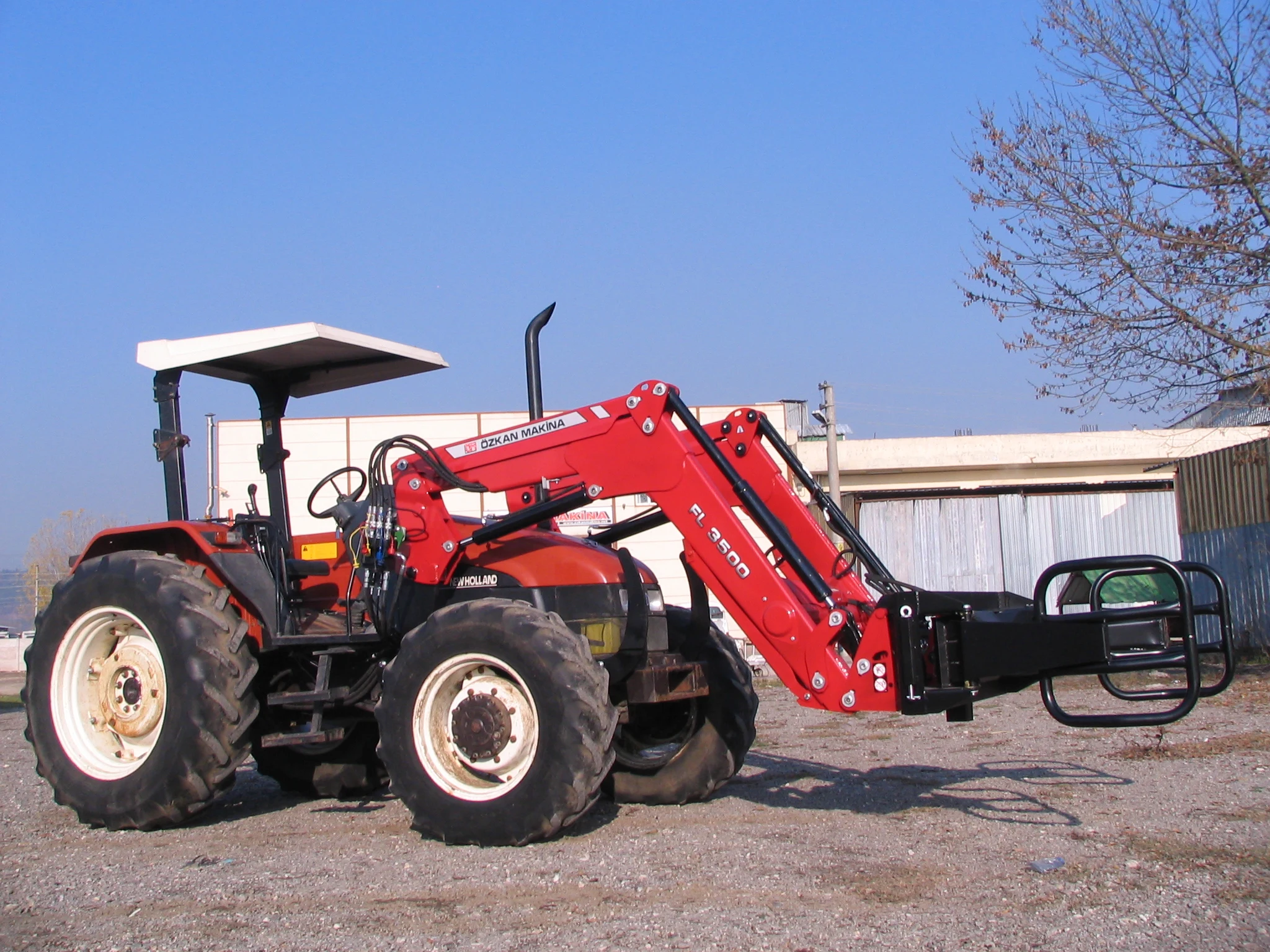 New Holland L95 Özkan Makina uygulama 2