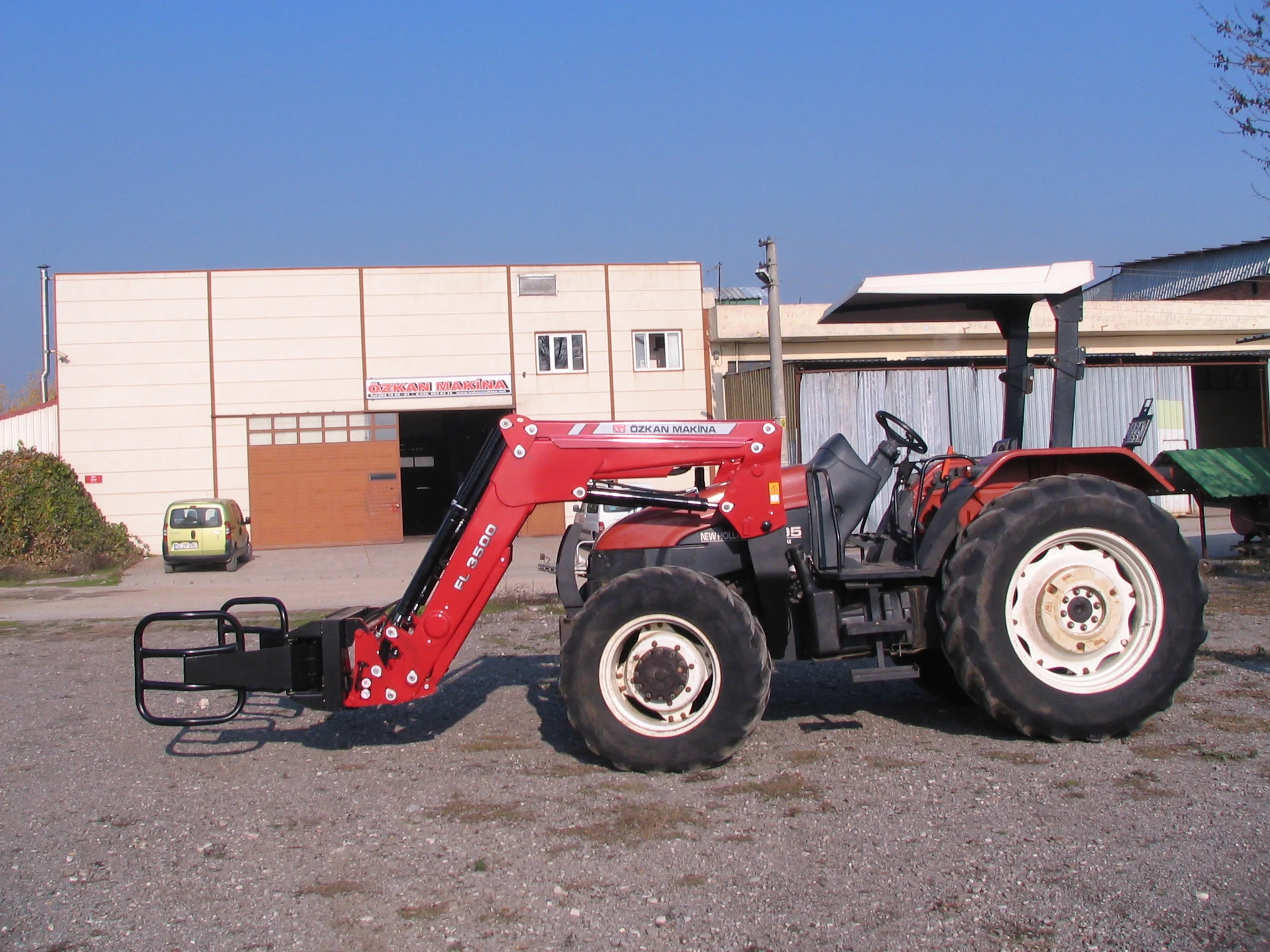 New Holland L95 Özkan Makina uygulama 3