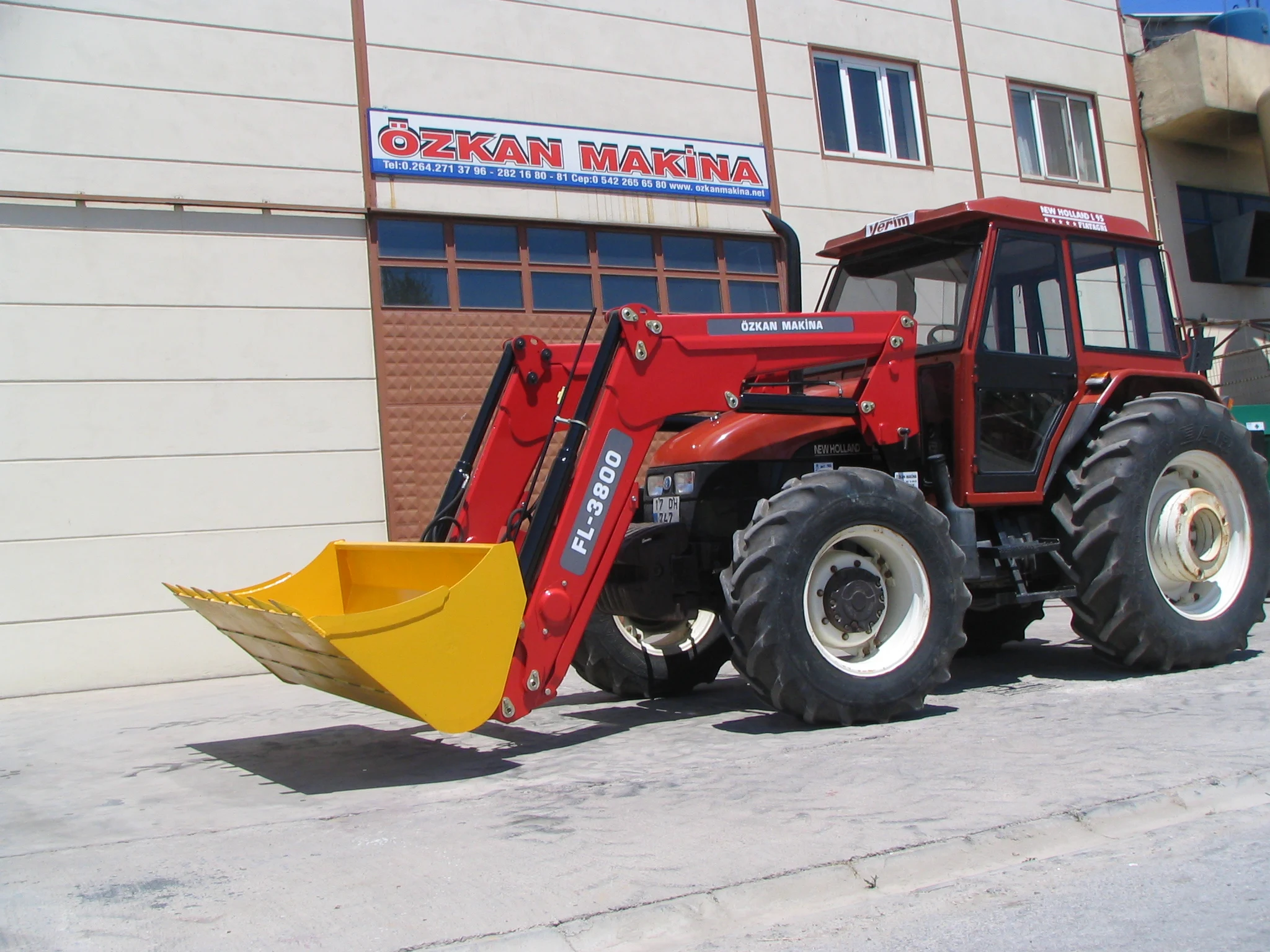 New Holland L95 Özkan Makina uygulama 19