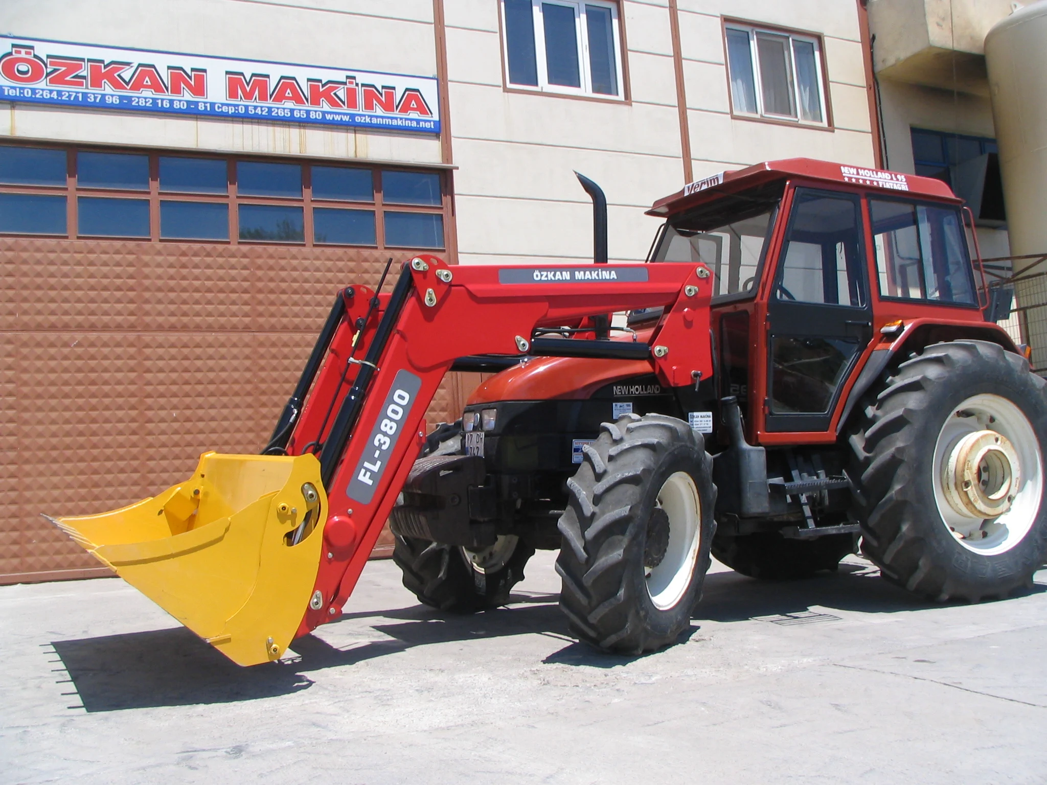 New Holland L95 Özkan Makina uygulama 21