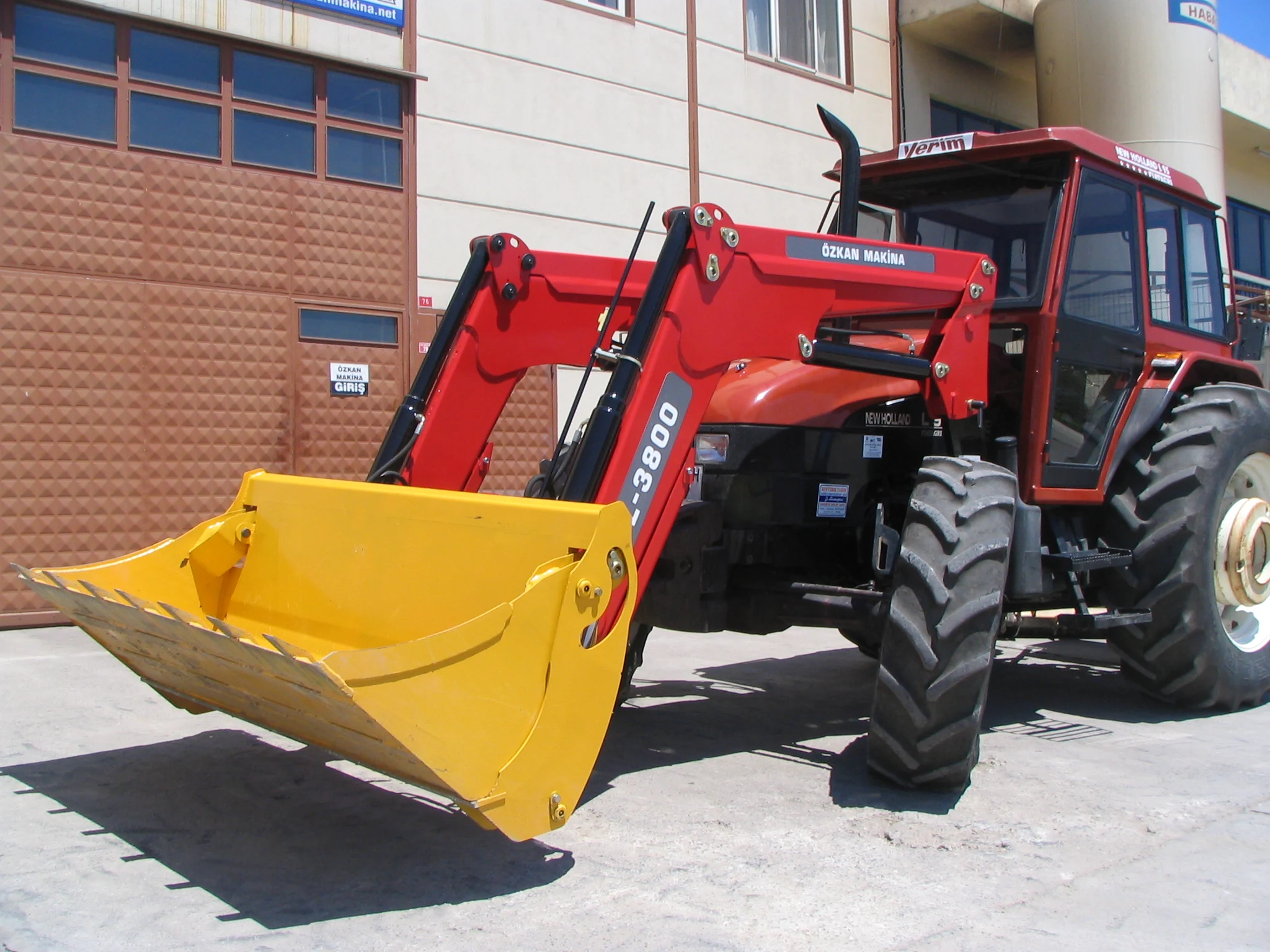 New Holland L95 Özkan Makina uygulama 22