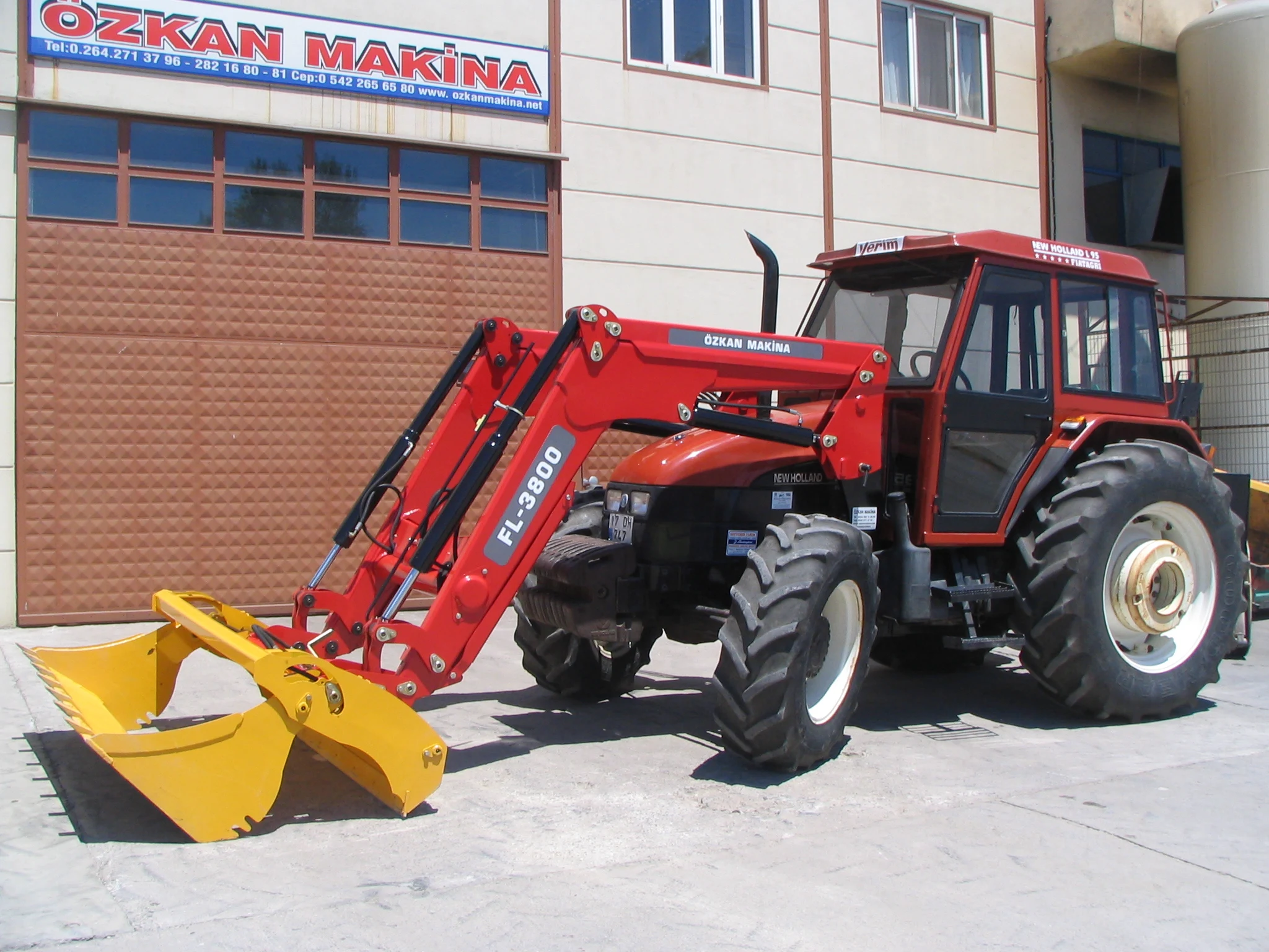 New Holland L95 Özkan Makina uygulama 23